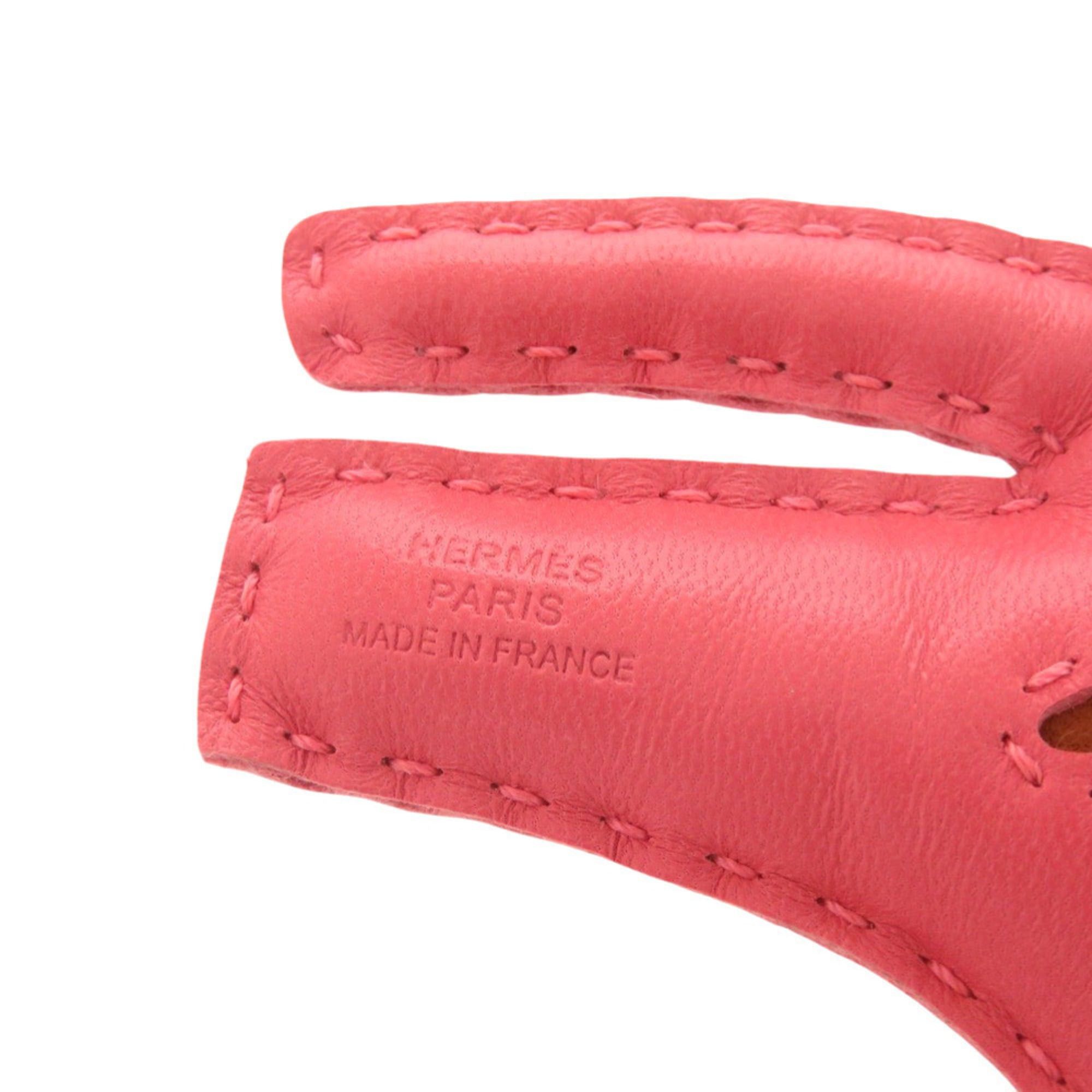 Hermes Hermes Rouleau Agneau Milo Rose Azalee Pain d'épices Purple Accessory Bag Charm 0195HERMES Size ONE SIZE - 4 Thumbnail