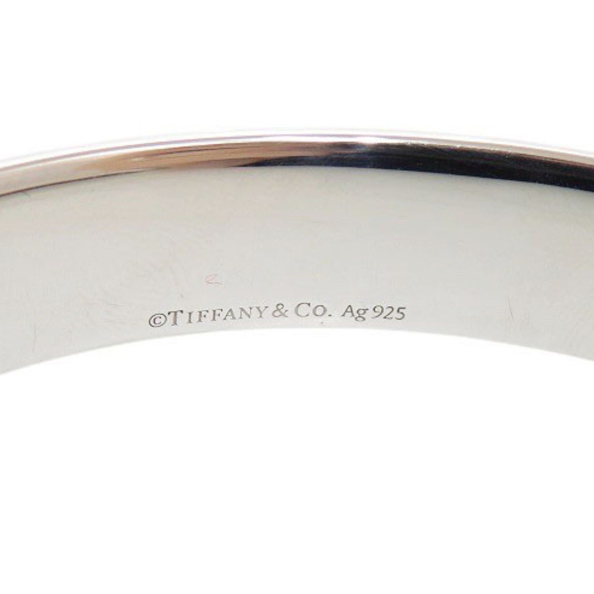 Tiffany & Co. Tiffany & Co. Return to Collection Narrow Cuff Sterling Silver 925 Diamond Bangle 1517 Size ONE SIZE - 5 Thumbnail