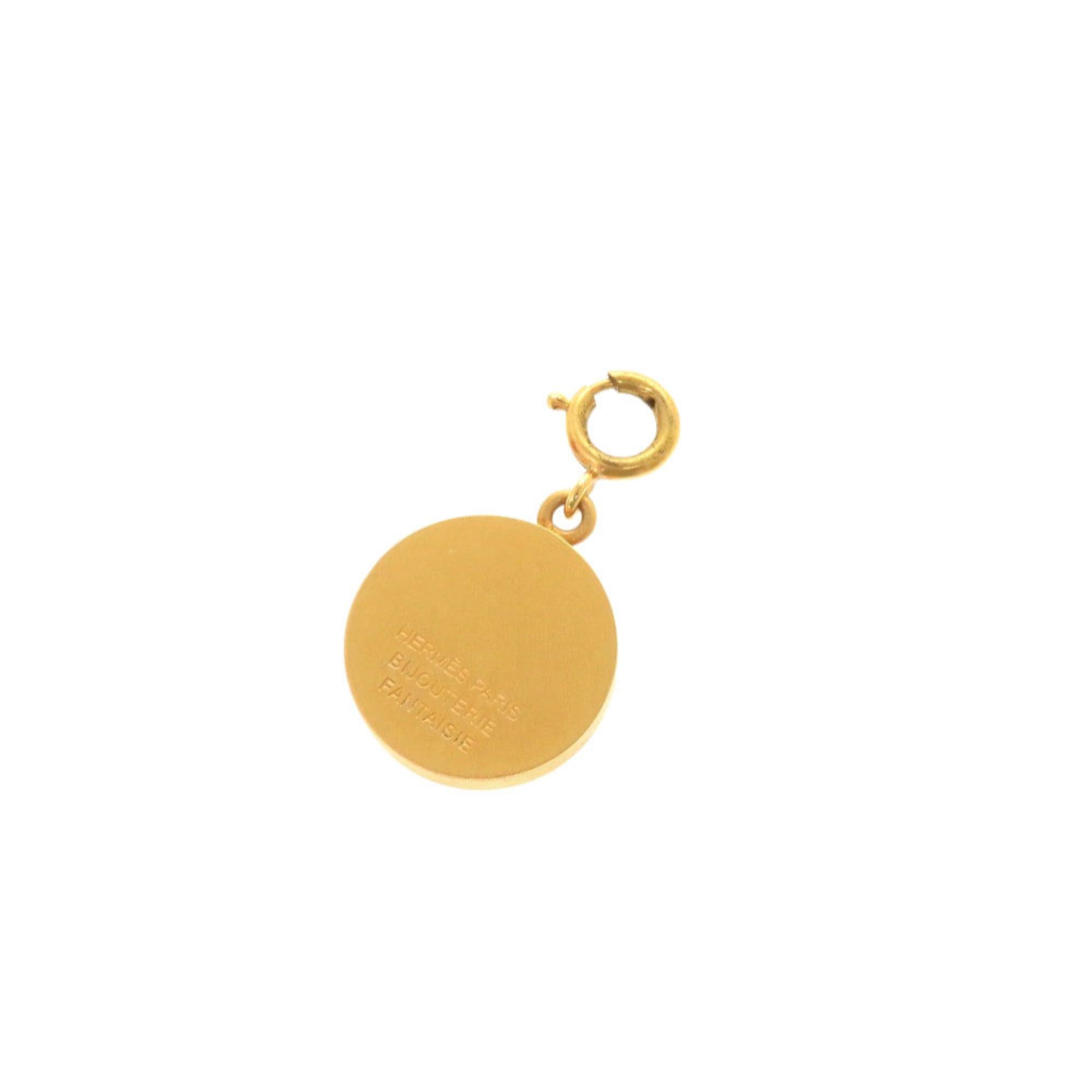 Hermes Hermes Sellier Shell Gold Pendant Top Accessory 1561 HERMES Size ONE SIZE - 2 Thumbnail