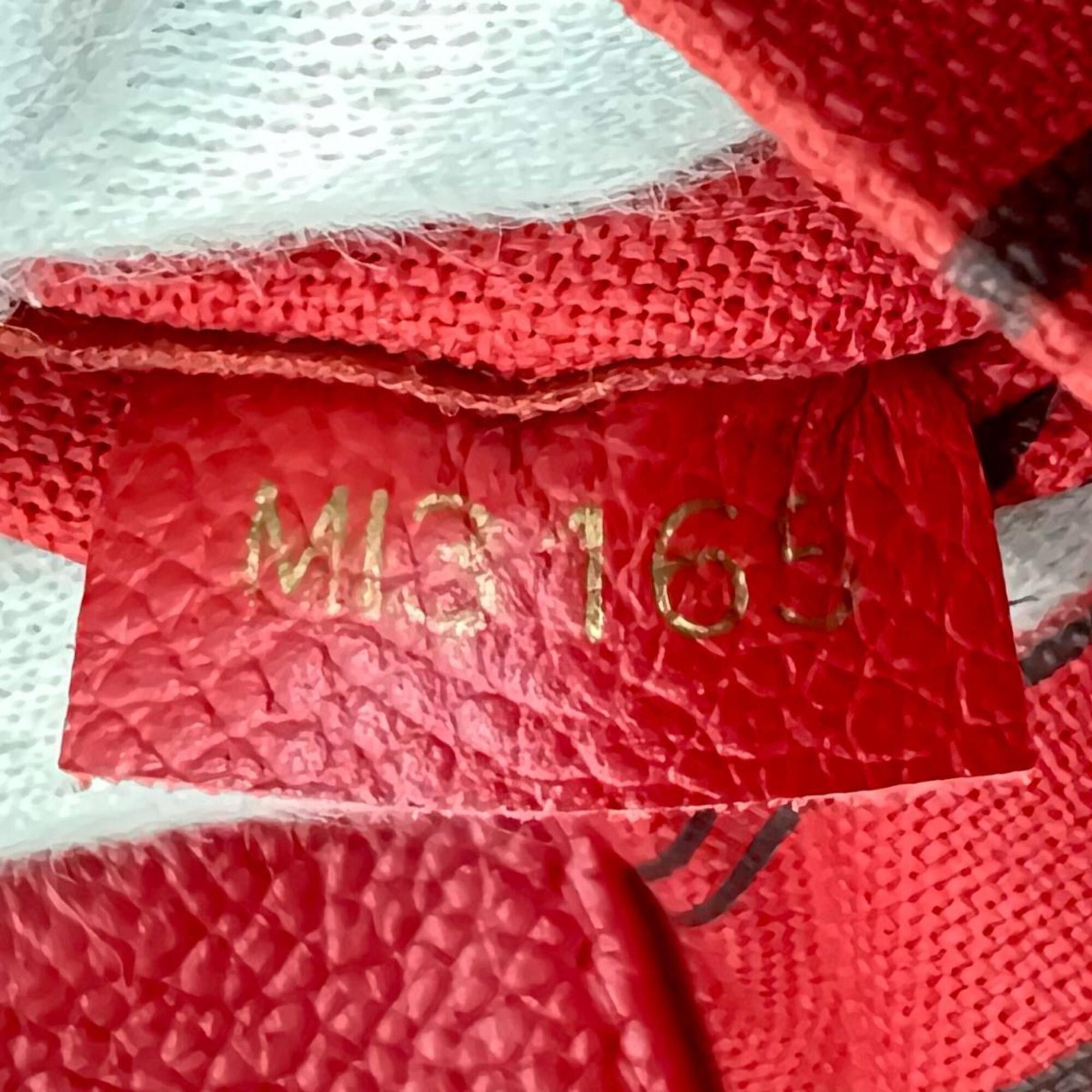 Louis Vuitton Louis Vuitton Handbag Cerise Montaigne MM Monogram Empreinte M41194 Red Size ONE SIZE - 13 Thumbnail