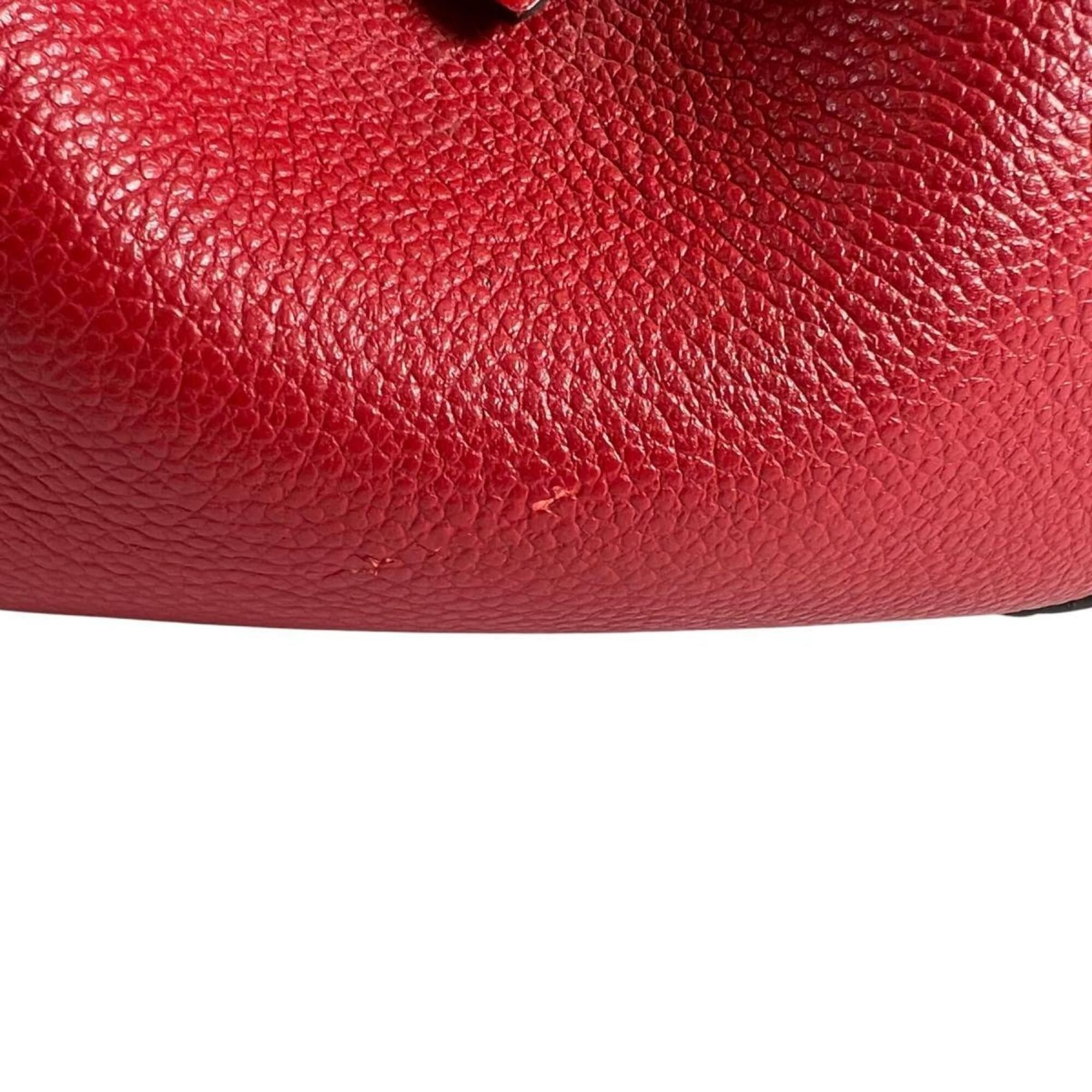 Louis Vuitton Louis Vuitton Handbag Cerise Montaigne MM Monogram Empreinte M41194 Red Size ONE SIZE - 18 Thumbnail