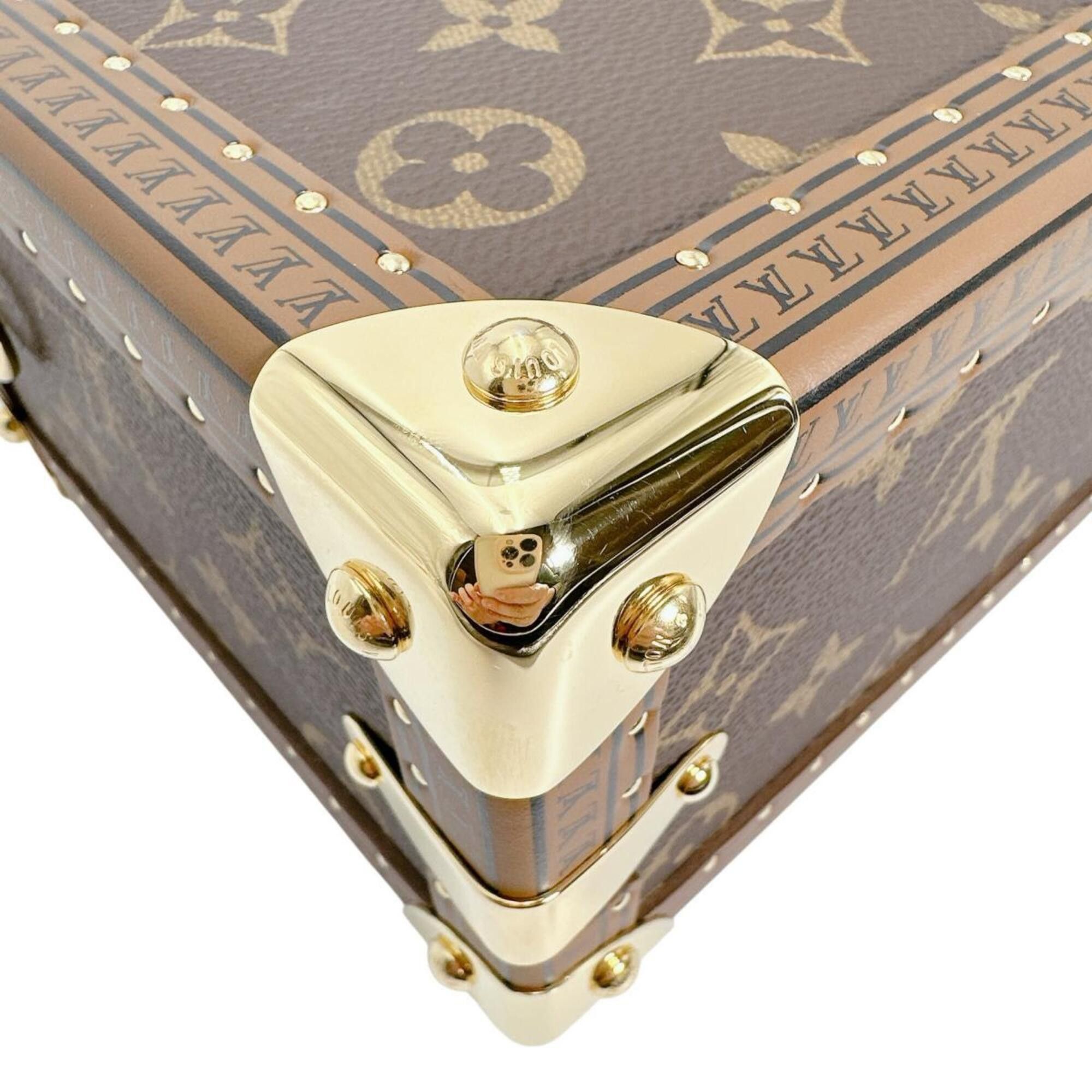 Louis Vuitton Louis Vuitton Petite Valise handbag, Monogram canvas, M20468, brown. Size ONE SIZE - 8 Thumbnail