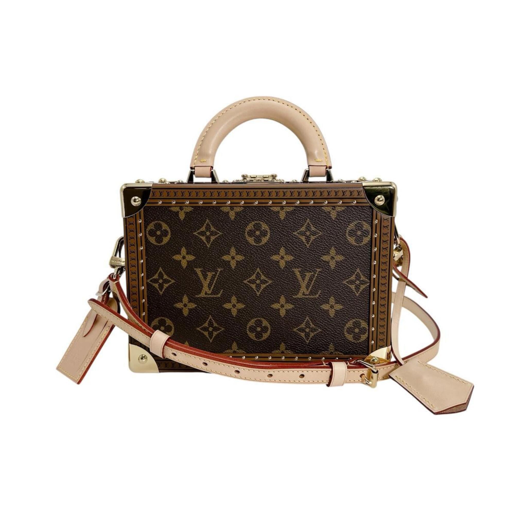 Louis Vuitton Louis Vuitton Petite Valise handbag, Monogram canvas, M20468, brown. Size ONE SIZE - 2 Thumbnail