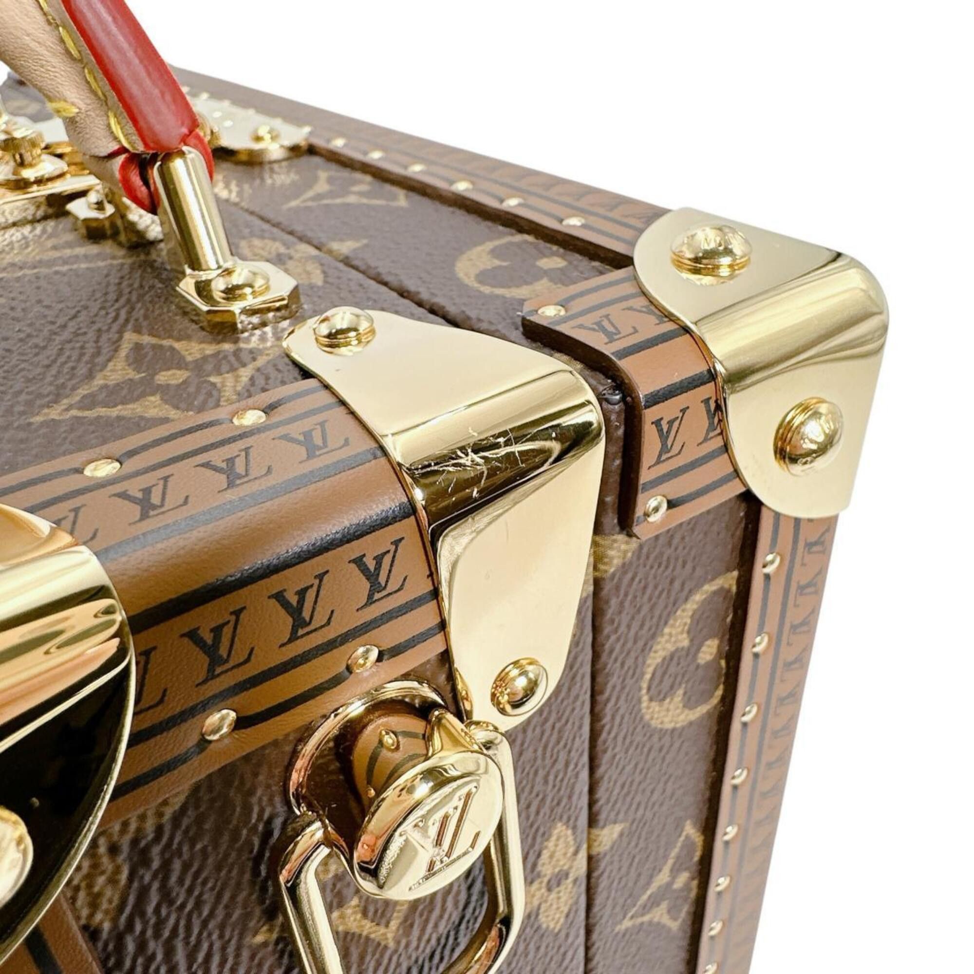 Louis Vuitton Louis Vuitton Petite Valise handbag, Monogram canvas, M20468, brown. Size ONE SIZE - 11 Thumbnail