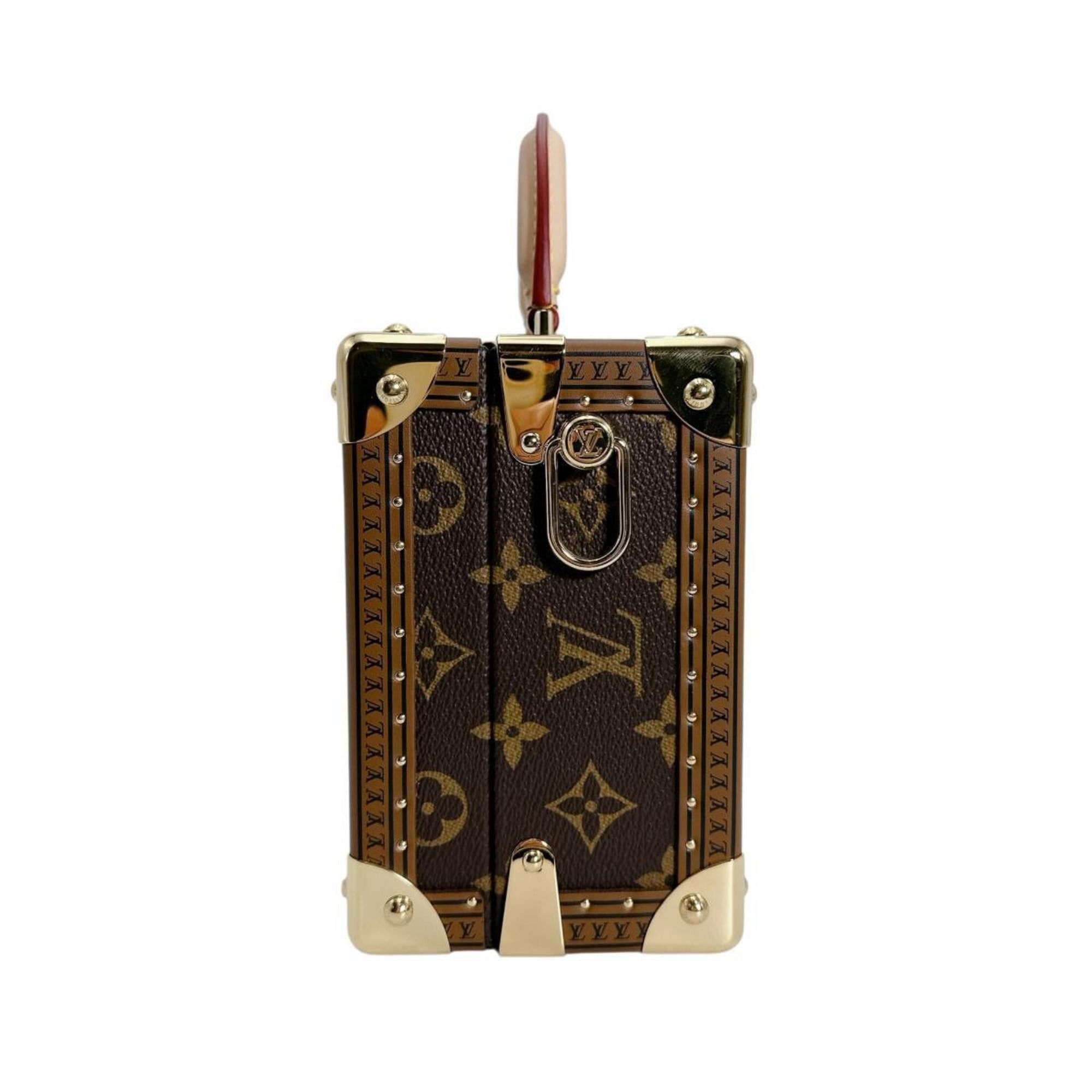 Louis Vuitton Louis Vuitton Petite Valise handbag, Monogram canvas, M20468, brown. Size ONE SIZE - 4 Thumbnail