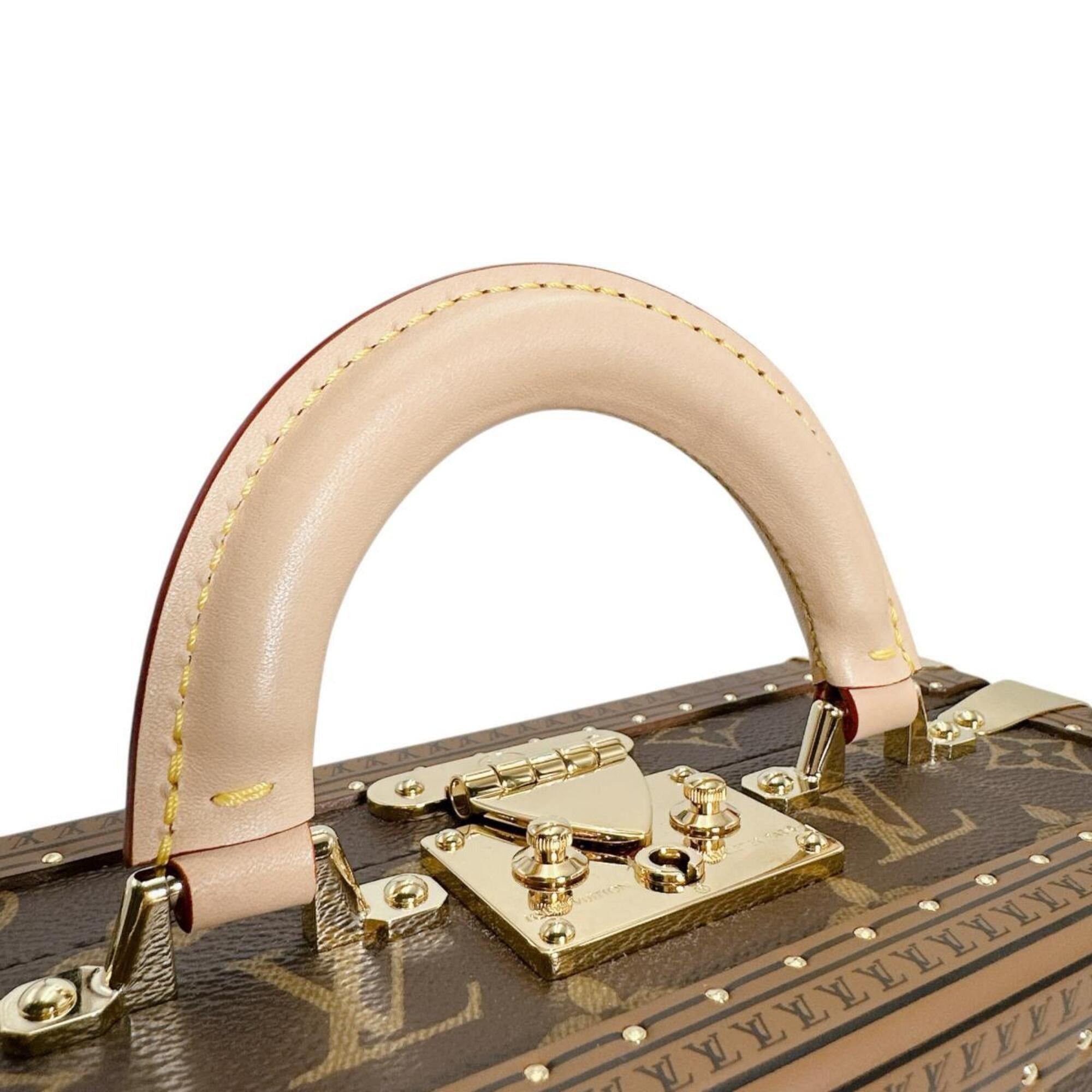 Louis Vuitton Louis Vuitton Petite Valise handbag, Monogram canvas, M20468, brown. Size ONE SIZE - 10 Thumbnail