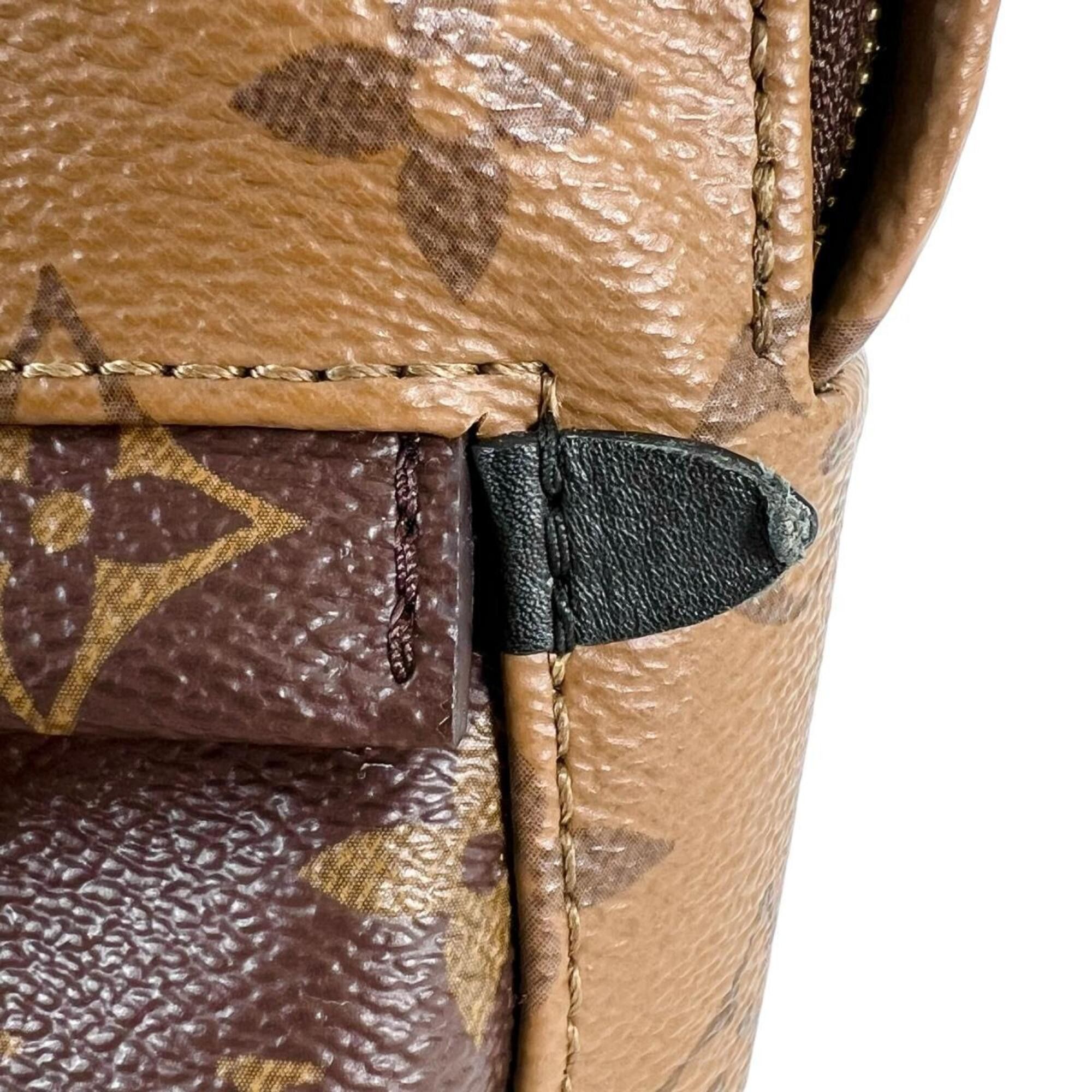 Louis Vuitton Louis Vuitton MINI Monogram Reverse Palm Springs Leather Backpack (M44872, Brown) Size ONE SIZE - 13 Thumbnail