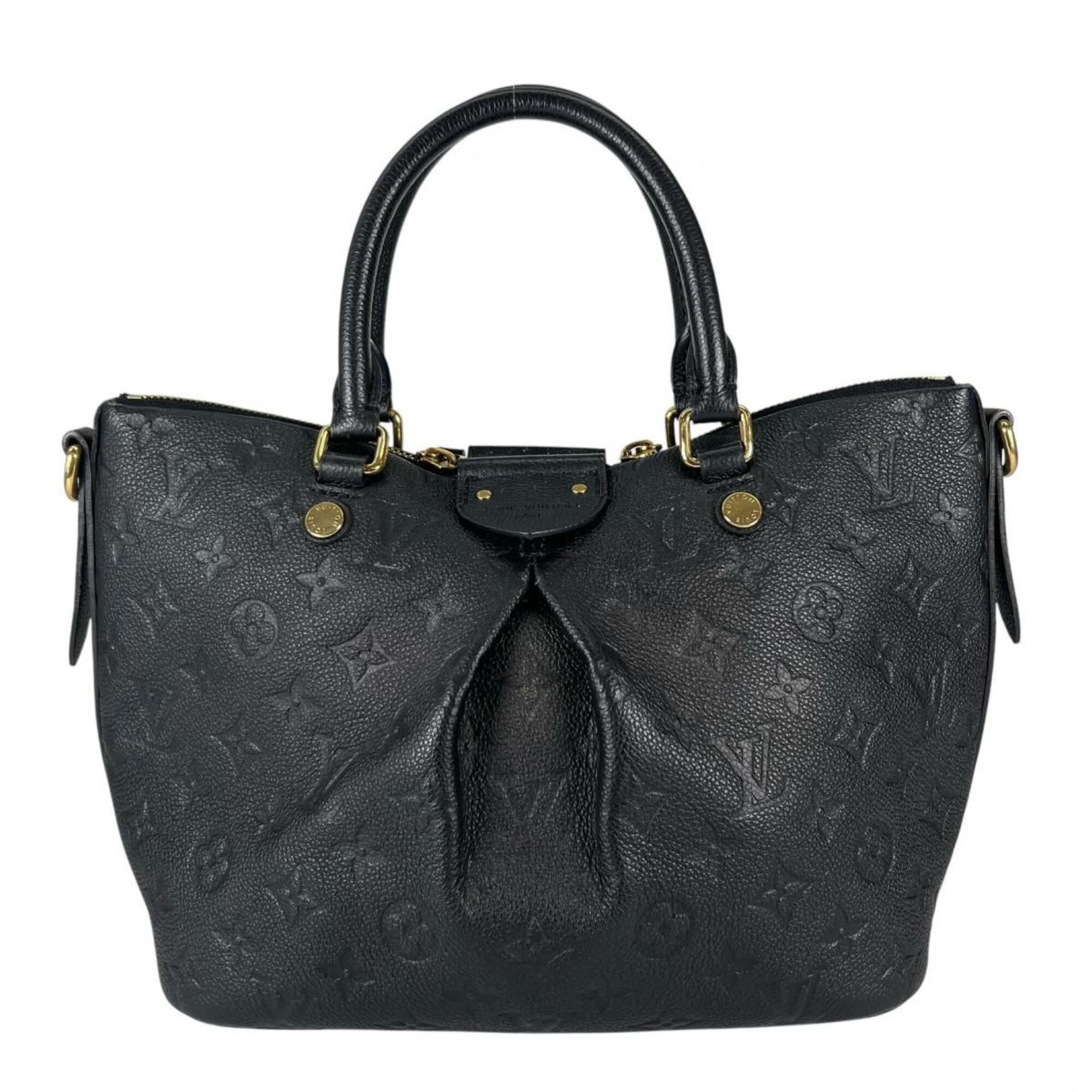 Louis Vuitton Louis Vuitton Handbag Shoulder Bag Marisane PM Monogram Empreinte M50639 Black Size ONE SIZE - 2 Thumbnail