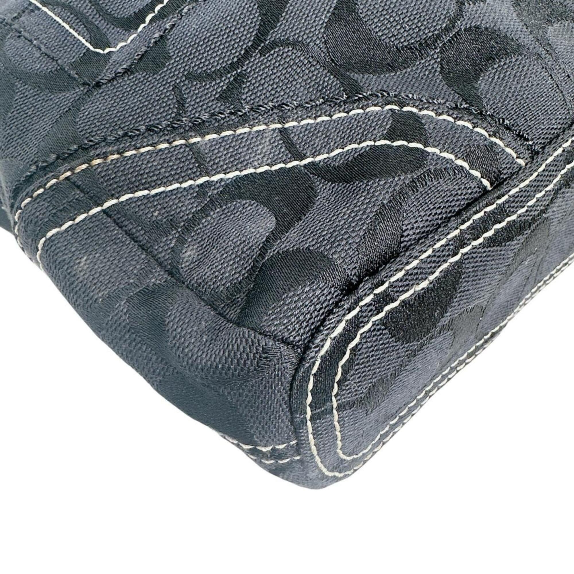 Coach Coach shoulder bag, crossbody style, signature canvas, 10403 black Size ONE SIZE - 9 Thumbnail