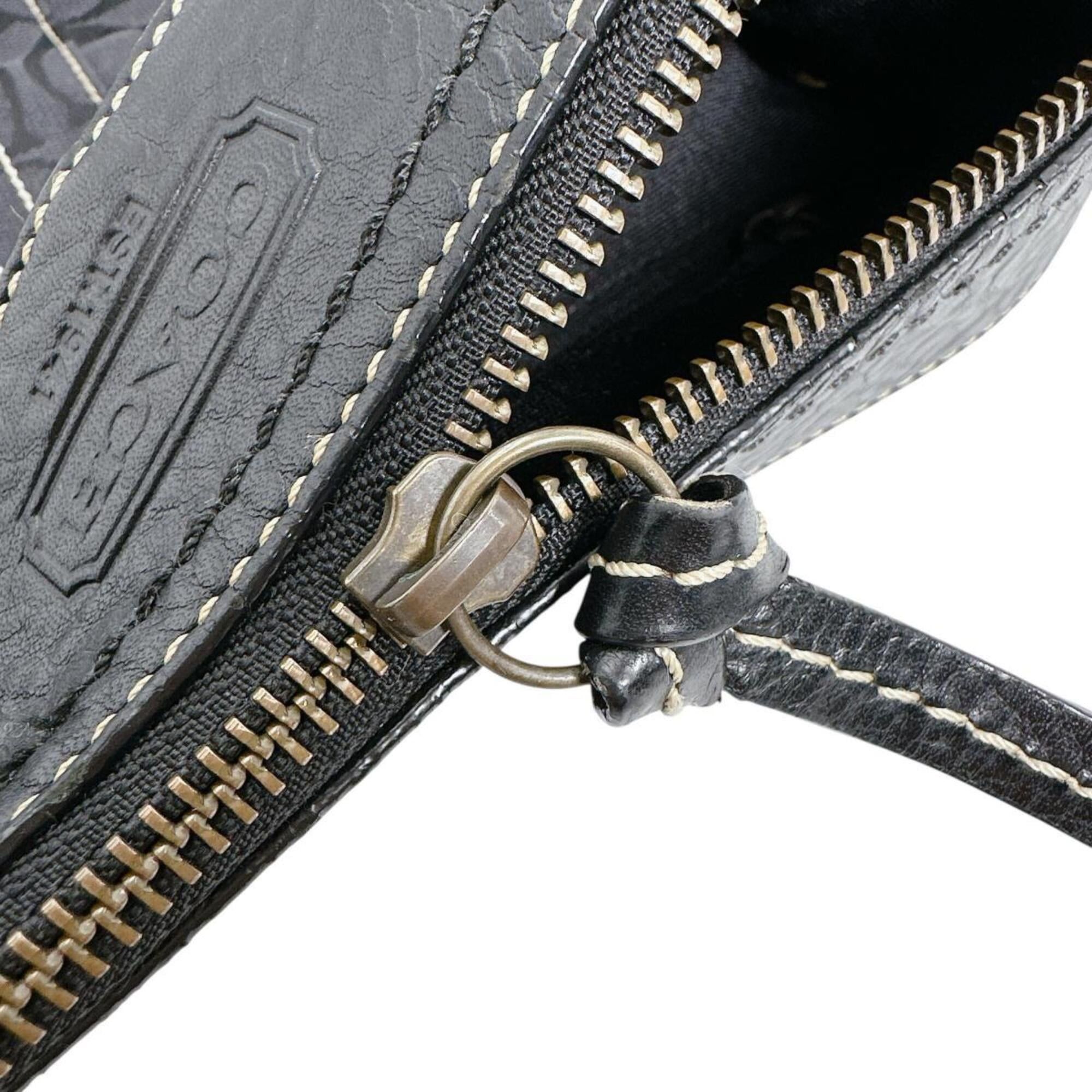Coach Coach shoulder bag, crossbody style, signature canvas, 10403 black Size ONE SIZE - 12 Thumbnail