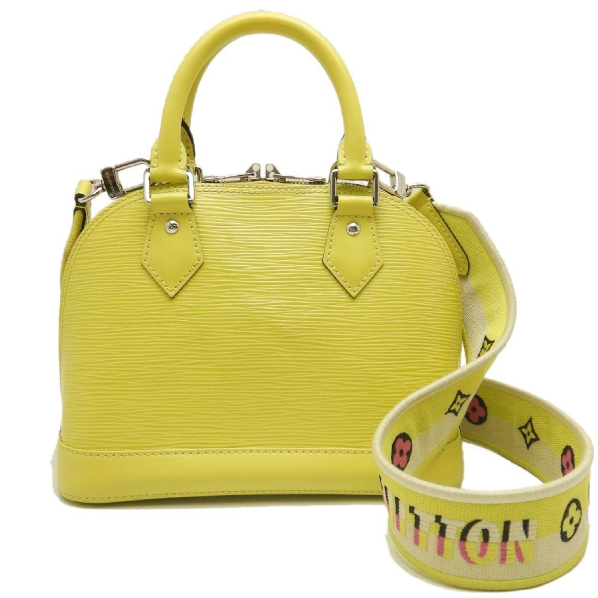 Louis Vuitton LOUIS VUITTON Epi Alma BB M57446 Handbag Jaune Cedrat Women's 253805 Size ONE SIZE - 2 Thumbnail