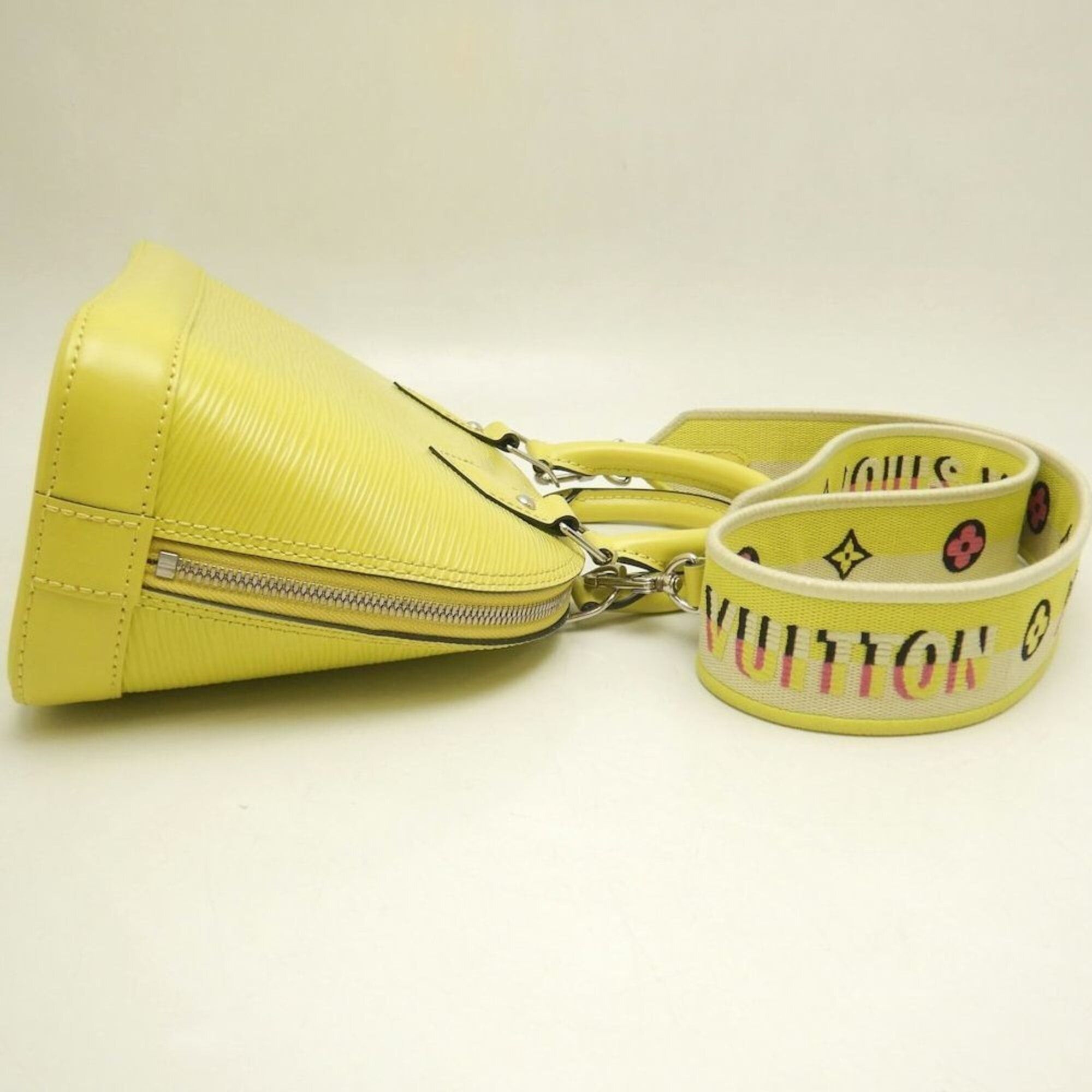 Louis Vuitton LOUIS VUITTON Epi Alma BB M57446 Handbag Jaune Cedrat Women's 253805 Size ONE SIZE - 6 Thumbnail