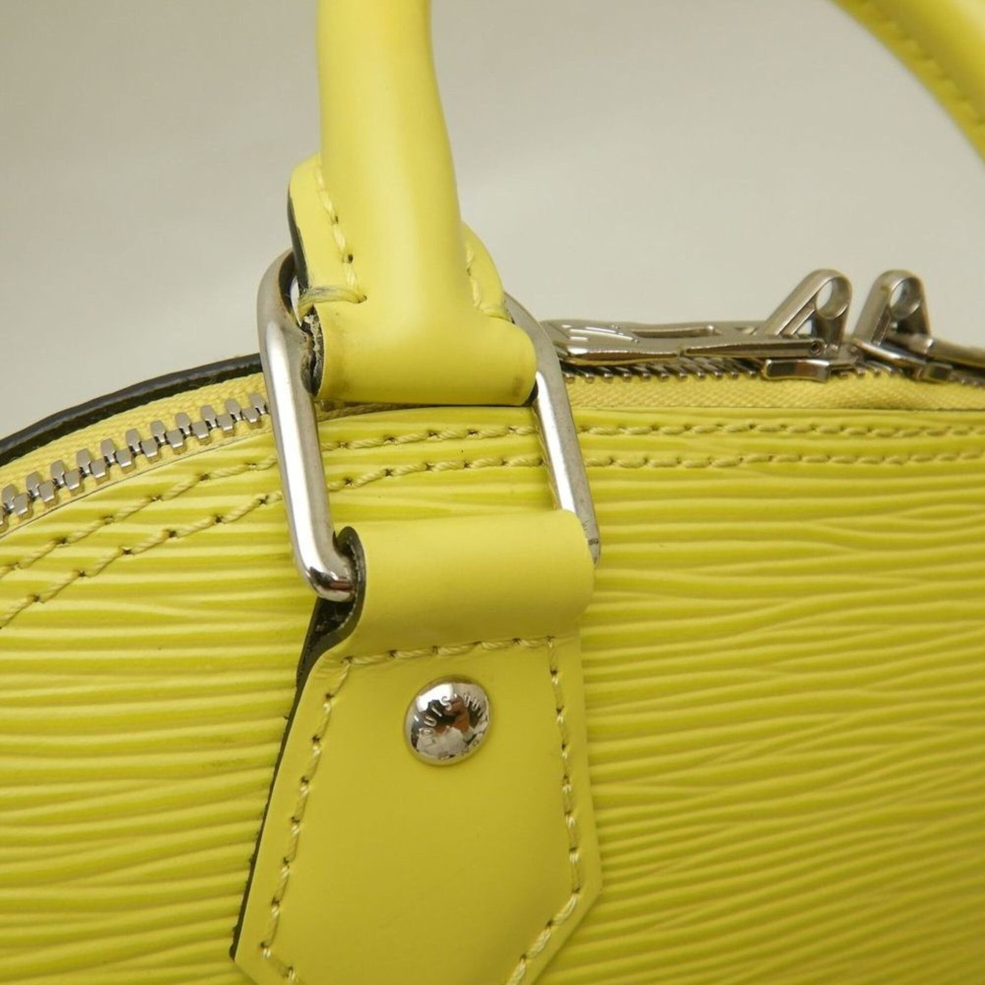 Louis Vuitton LOUIS VUITTON Epi Alma BB M57446 Handbag Jaune Cedrat Women's 253805 Size ONE SIZE - 10 Thumbnail