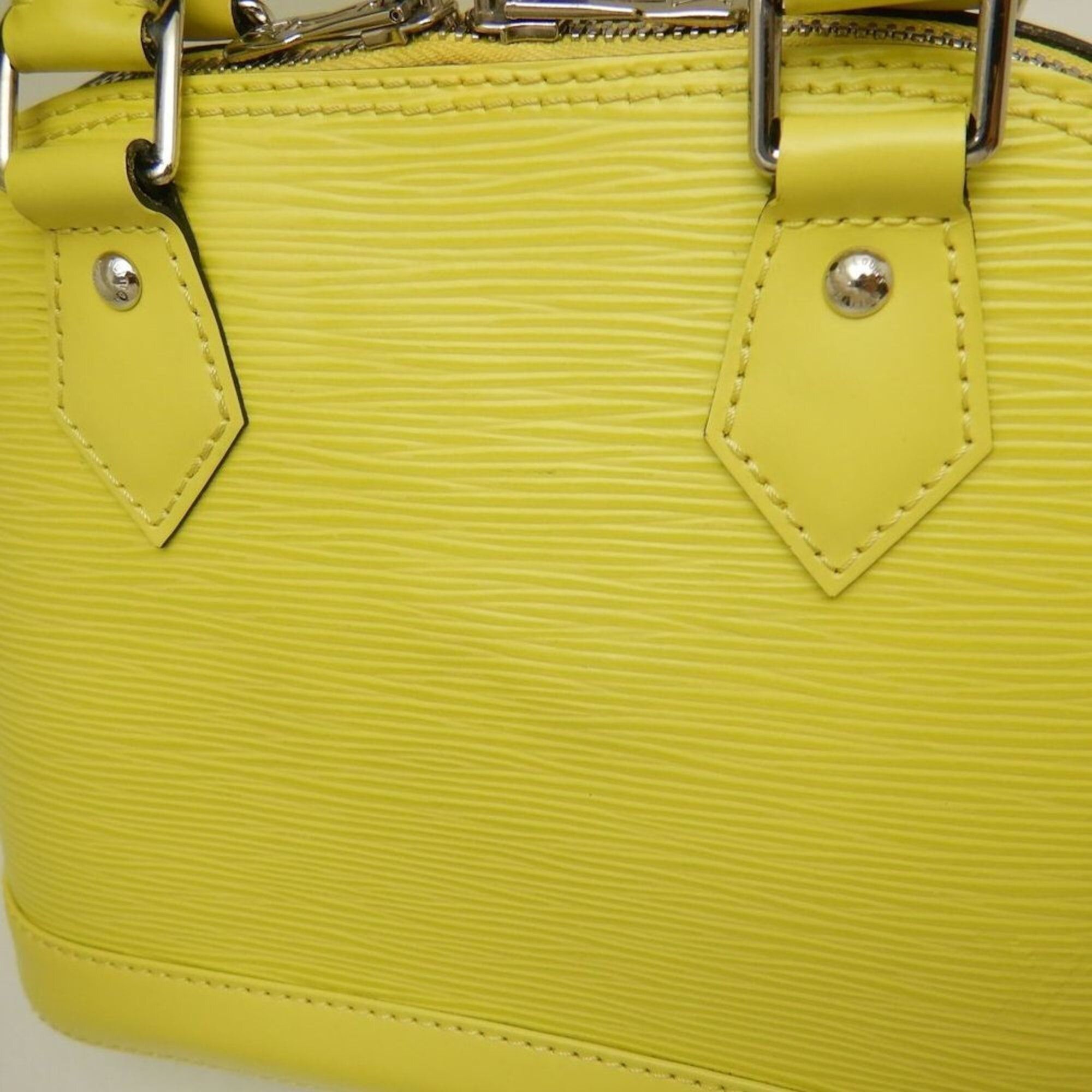 Louis Vuitton LOUIS VUITTON Epi Alma BB M57446 Handbag Jaune Cedrat Women's 253805 Size ONE SIZE - 9 Thumbnail