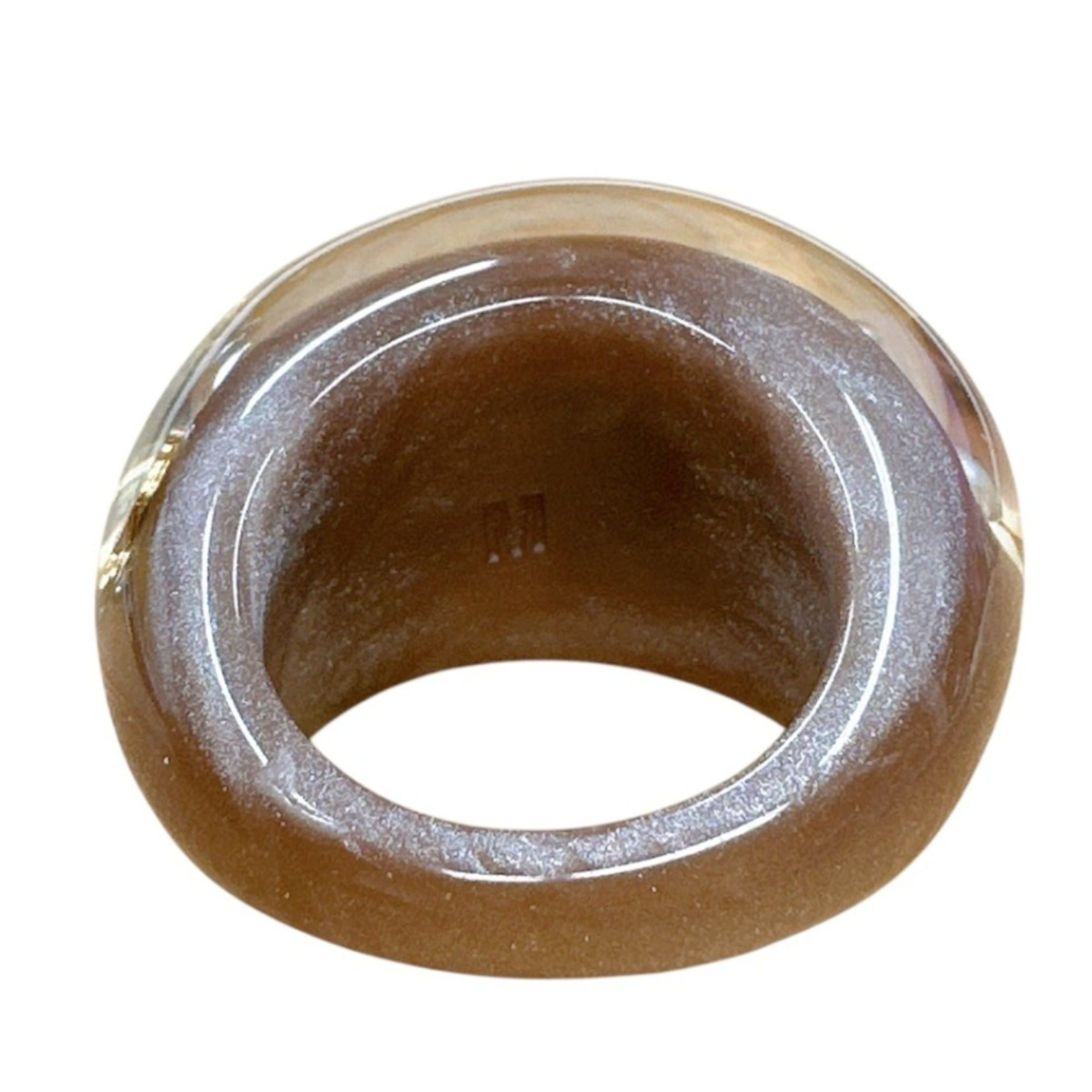 Louis Vuitton Louis Vuitton ring, size M, Bague Inclusion, M65311, brown x gold. Size ONE SIZE - 6 Thumbnail