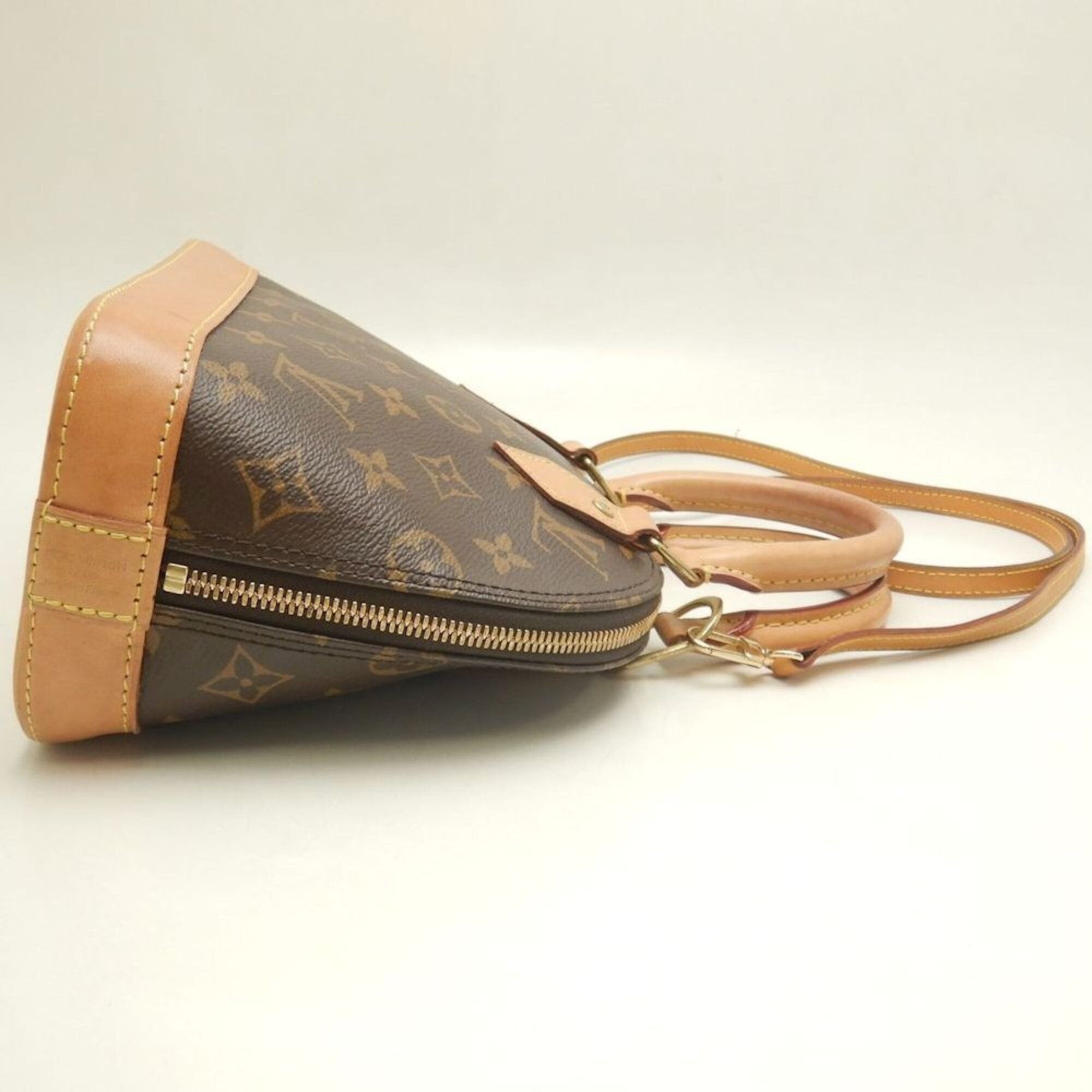 Louis Vuitton LOUIS VUITTON Monogram Alma BB M53152 Handbag Brown Women's 253804 Size ONE SIZE - 6 Thumbnail