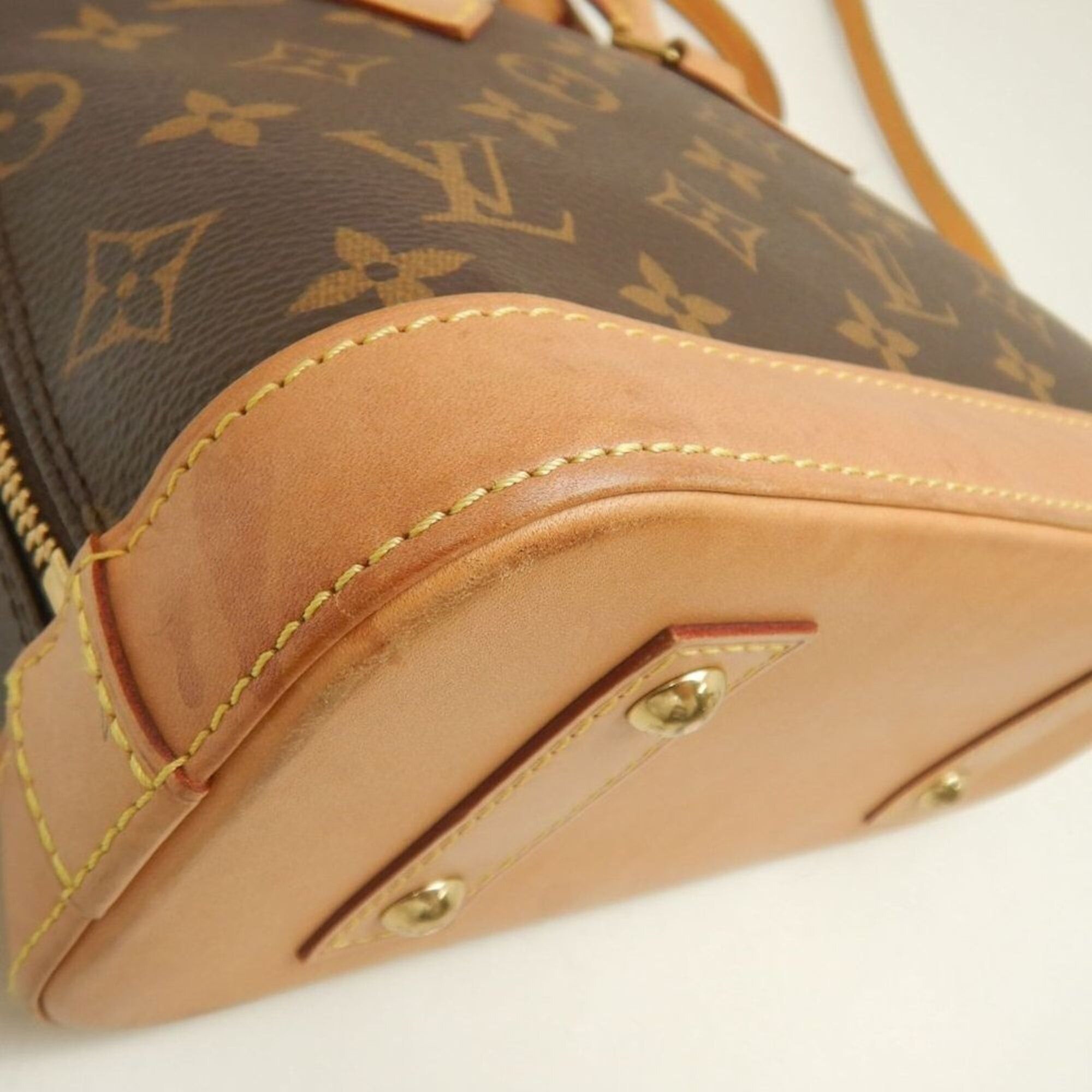 Louis Vuitton LOUIS VUITTON Monogram Alma BB M53152 Handbag Brown Women's 253804 Size ONE SIZE - 14 Thumbnail