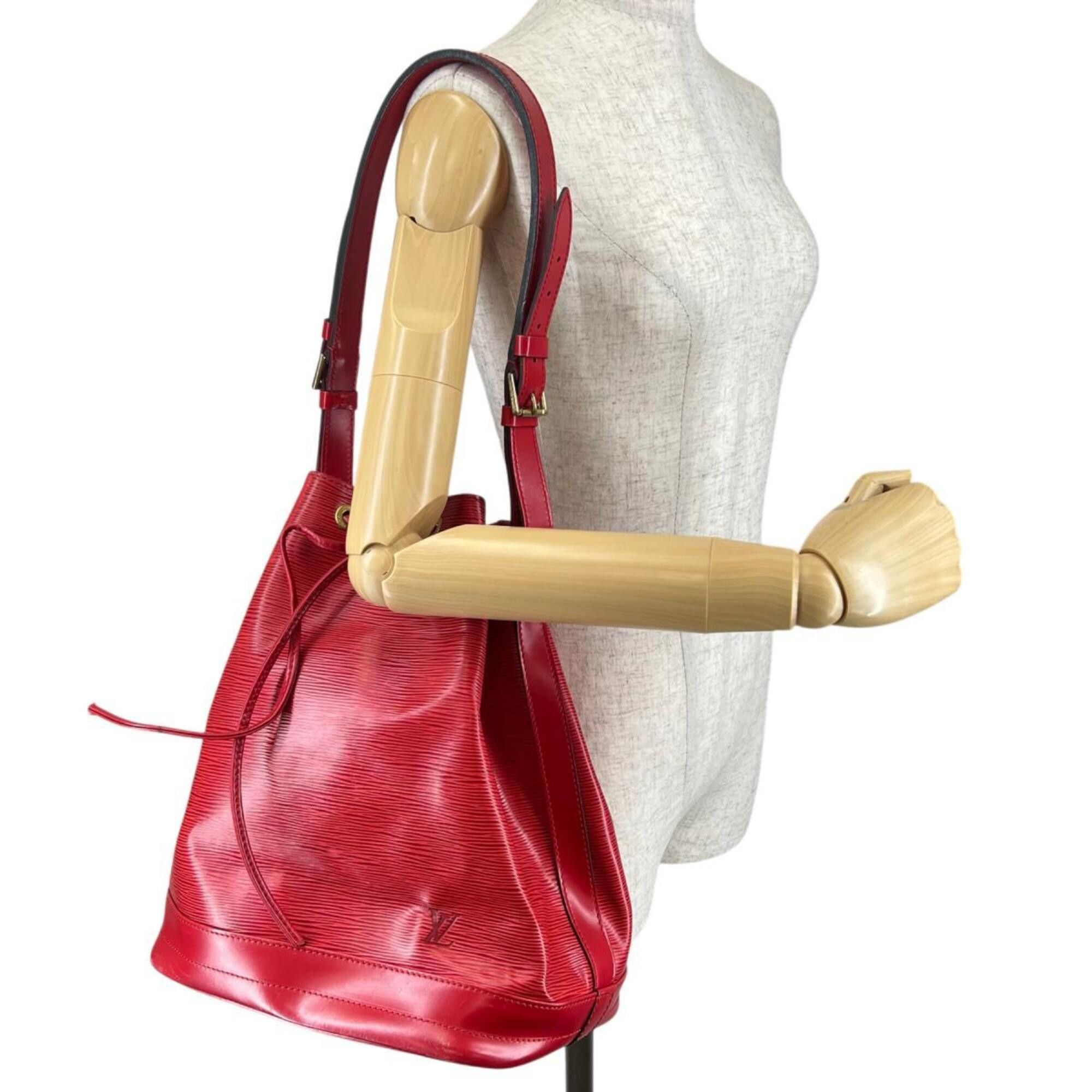 Louis Vuitton Louis Vuitton Shoulder Bag Castilian Red Noe Epi Leather M44007 Size ONE SIZE - 18 Thumbnail