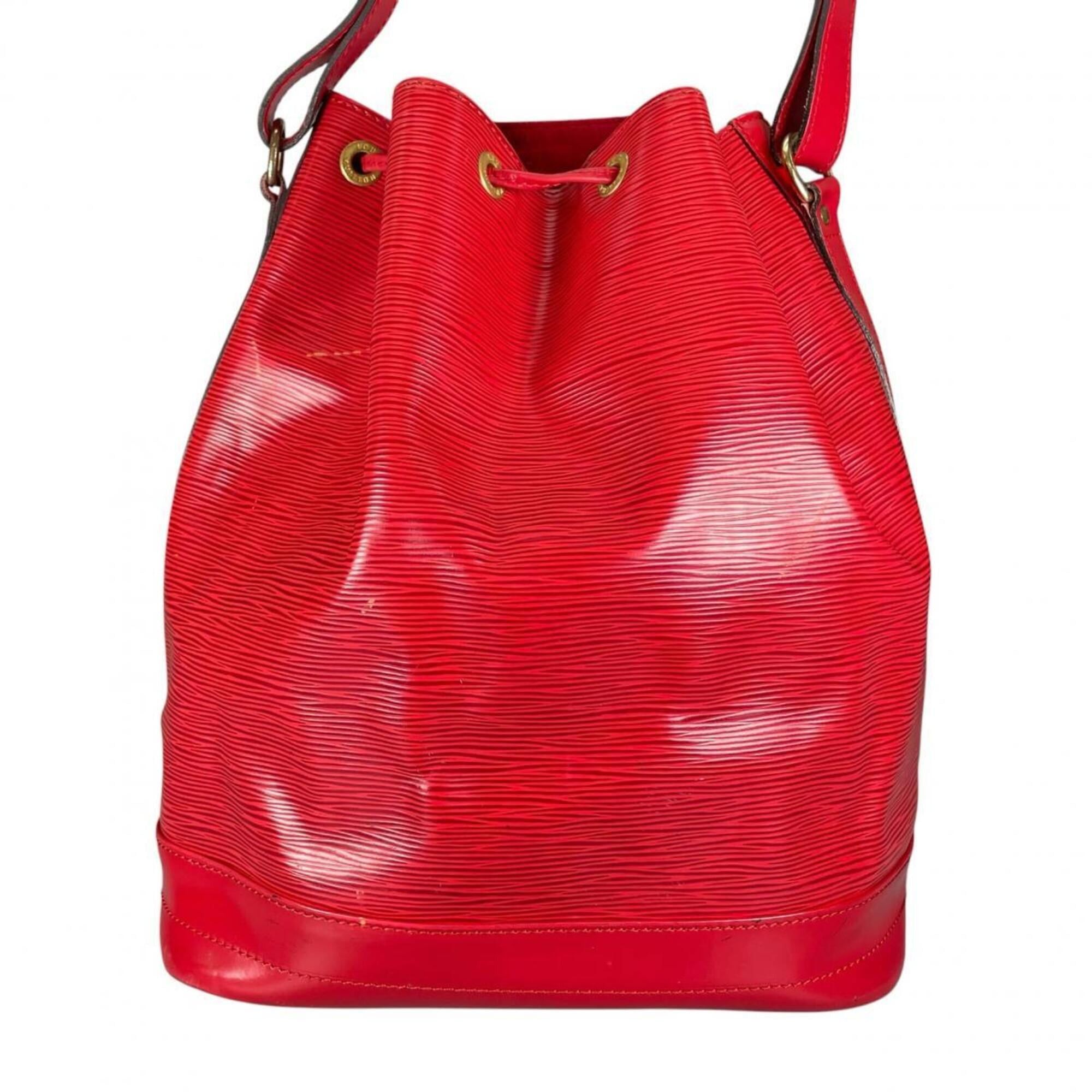 Louis Vuitton Louis Vuitton Shoulder Bag Castilian Red Noe Epi Leather M44007 Size ONE SIZE - 3 Thumbnail