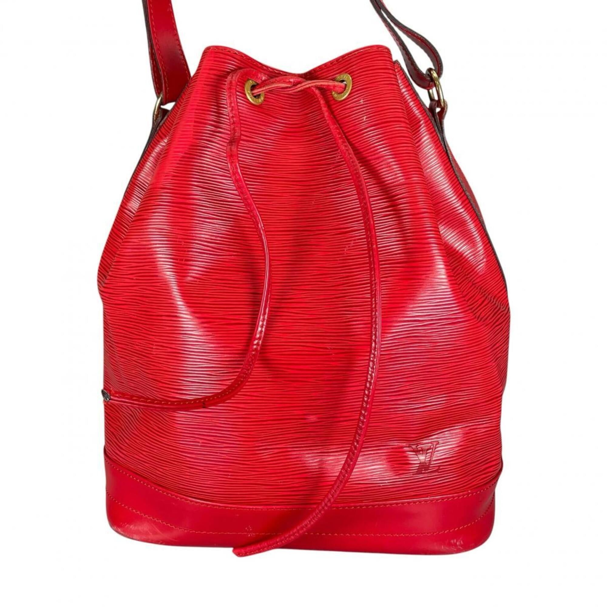 Louis Vuitton Louis Vuitton Shoulder Bag Castilian Red Noe Epi Leather M44007 Size ONE SIZE - 2 Thumbnail