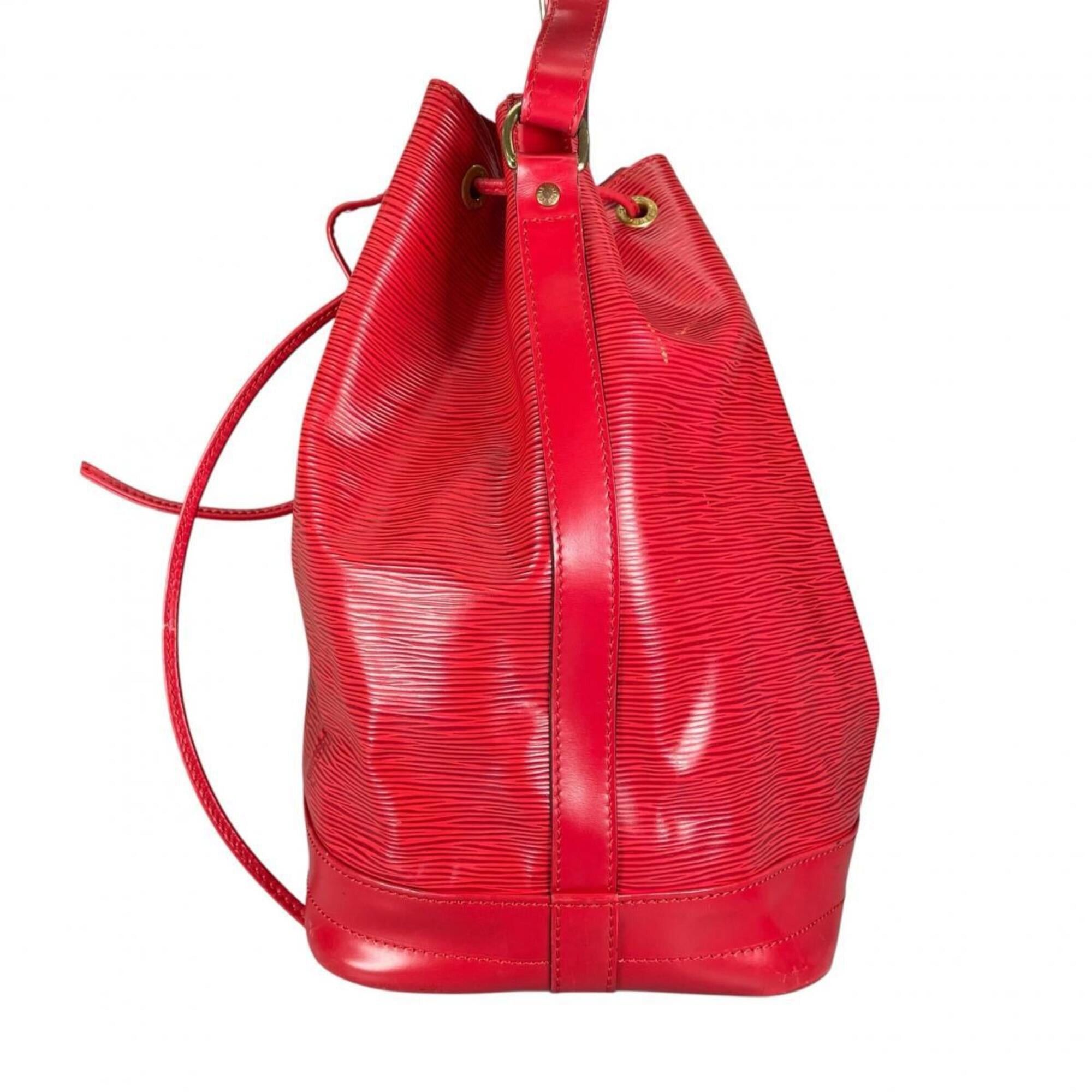 Louis Vuitton Louis Vuitton Shoulder Bag Castilian Red Noe Epi Leather M44007 Size ONE SIZE - 4 Thumbnail