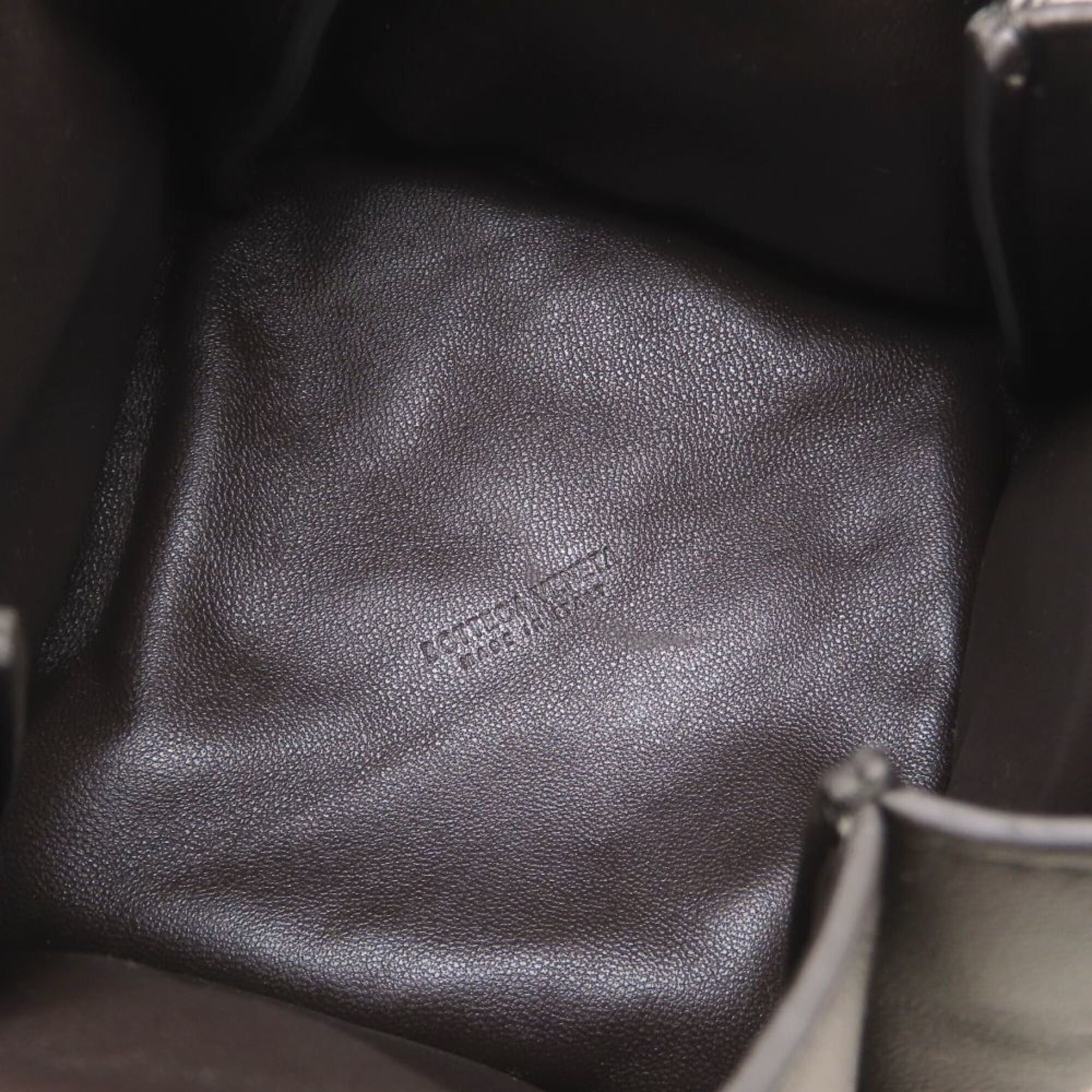 Bottega Veneta BOTTEGA VENETA Square Puffy Bag, Rhinestone Handbag, Lambskin, Dark Brown, Women's, 353256 Size ONE SIZE - 9 Thumbnail