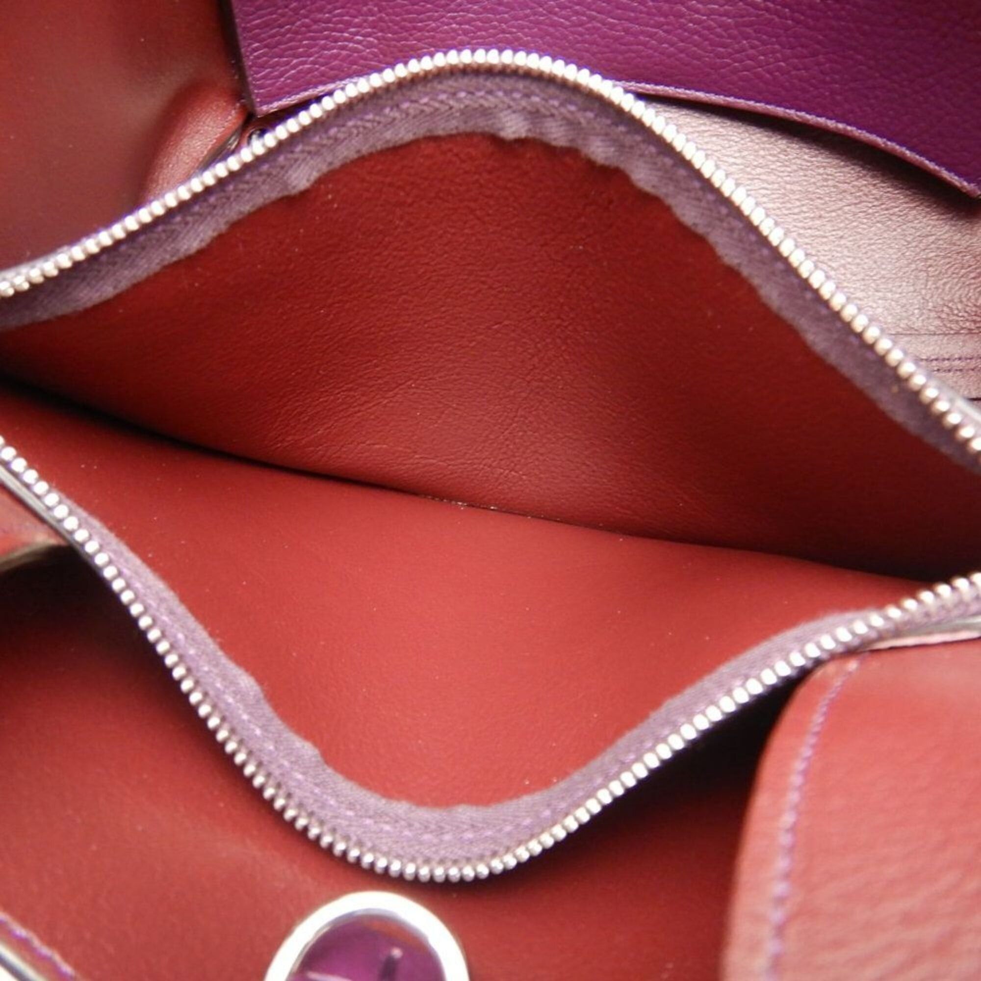 Tod's Tod's TOD’S T-Timeless Leather Mini Handbag, Purple, Women's, Item No. 253784 Size ONE SIZE - 16 Thumbnail