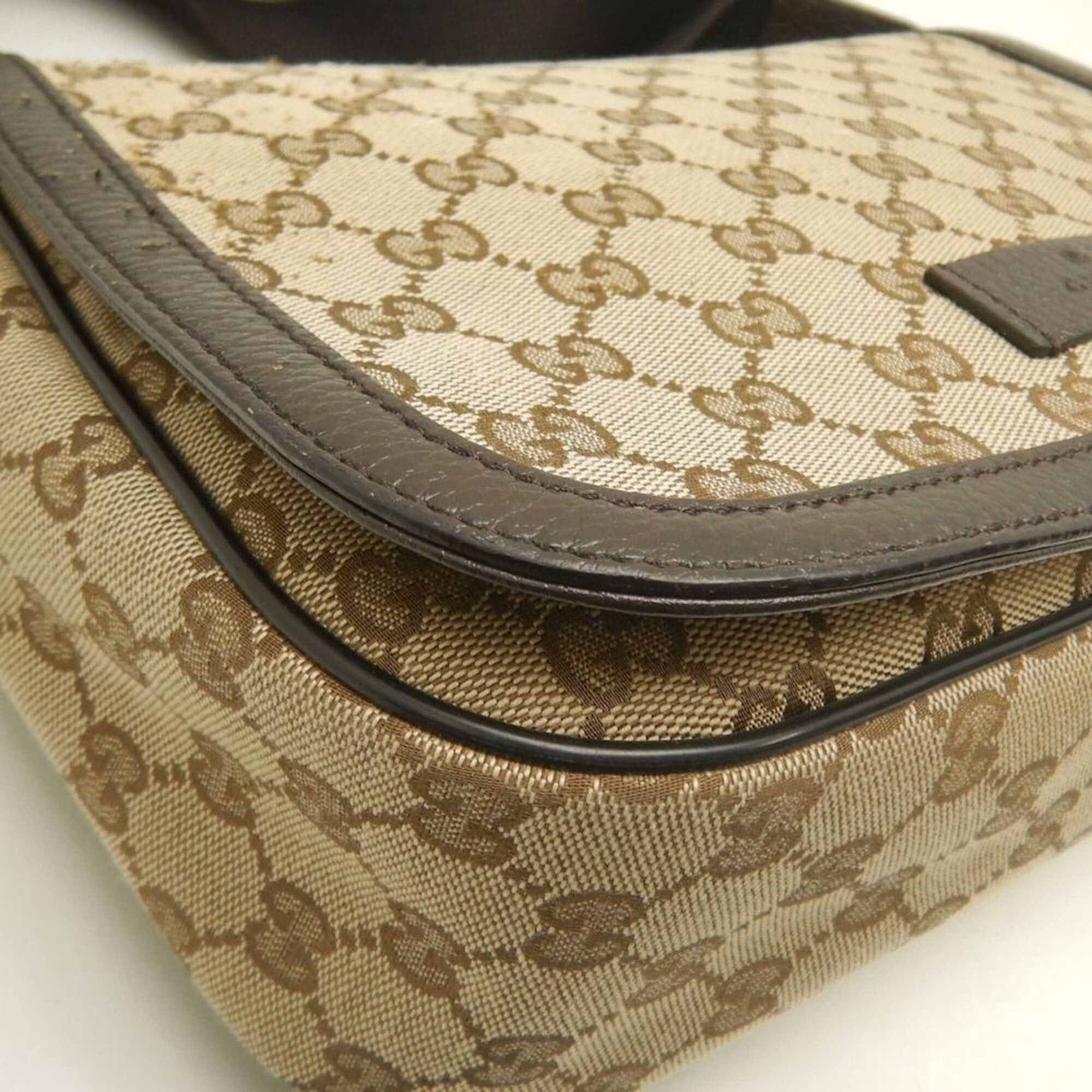 Gucci GUCCI 449172 Shoulder Bag GG Canvas x Leather Beige Outlet Women's 253782 Size ONE SIZE - 16 Thumbnail