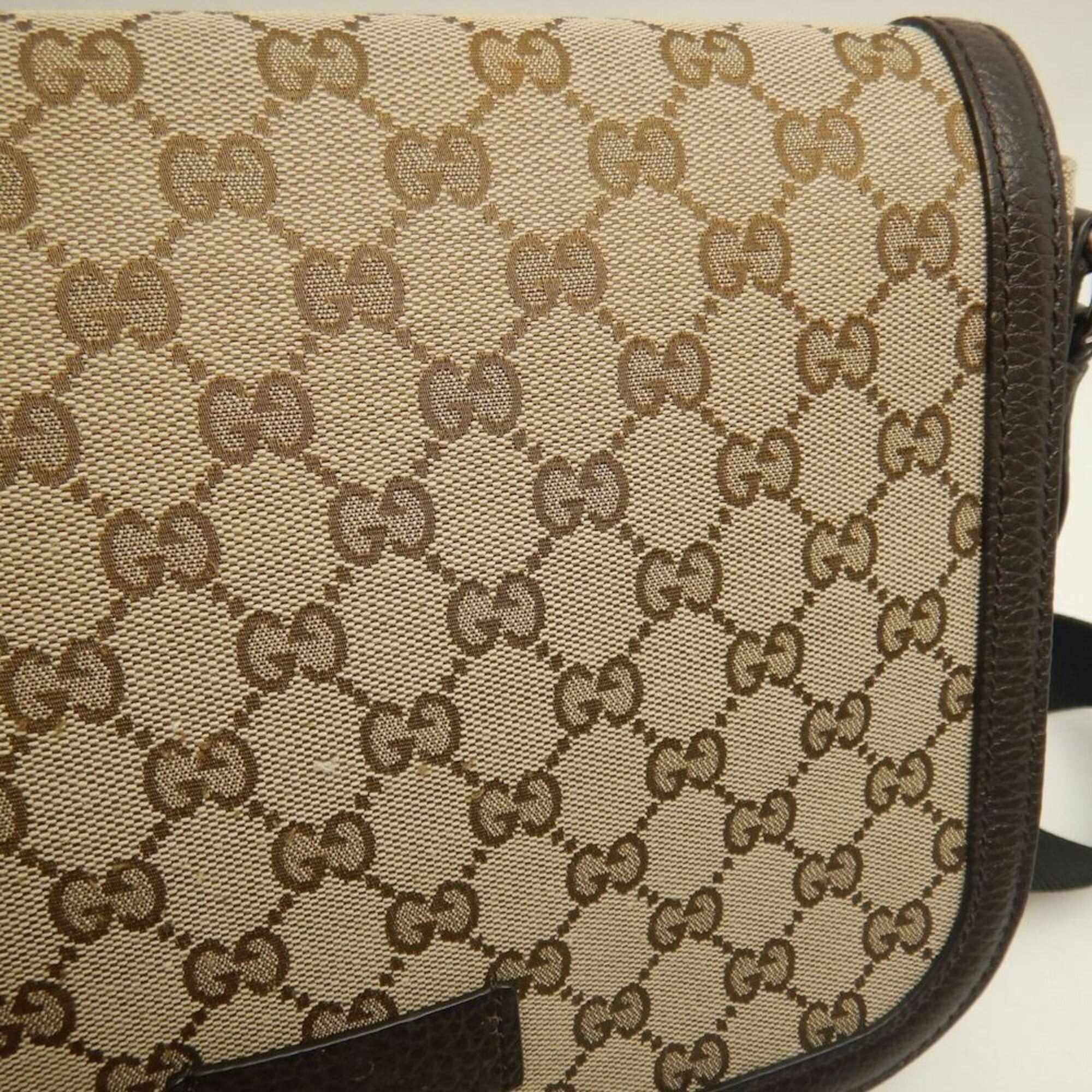 Gucci GUCCI 449172 Shoulder Bag GG Canvas x Leather Beige Outlet Women's 253782 Size ONE SIZE - 12 Thumbnail