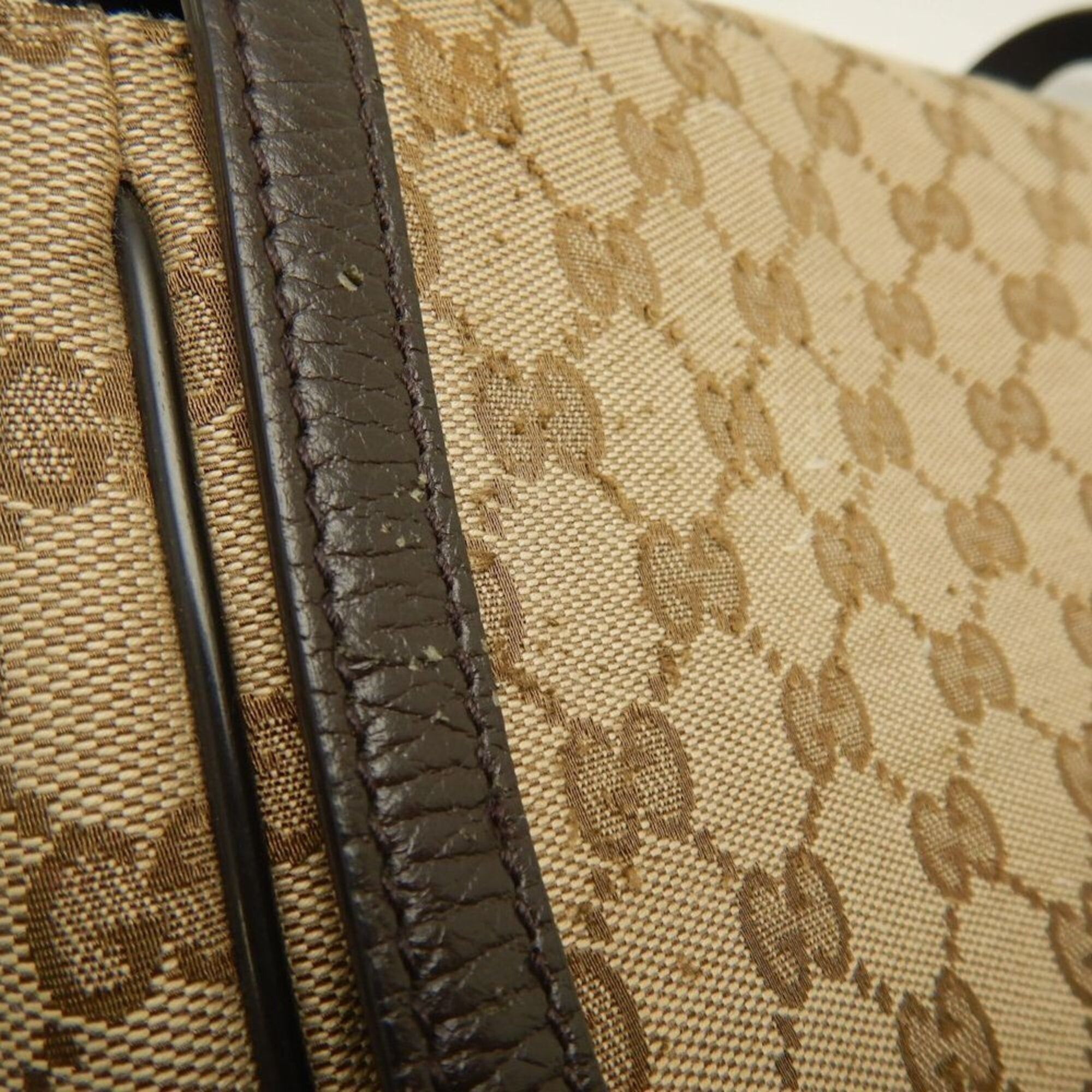 Gucci GUCCI 449172 Shoulder Bag GG Canvas x Leather Beige Outlet Women's 253782 Size ONE SIZE - 14 Thumbnail