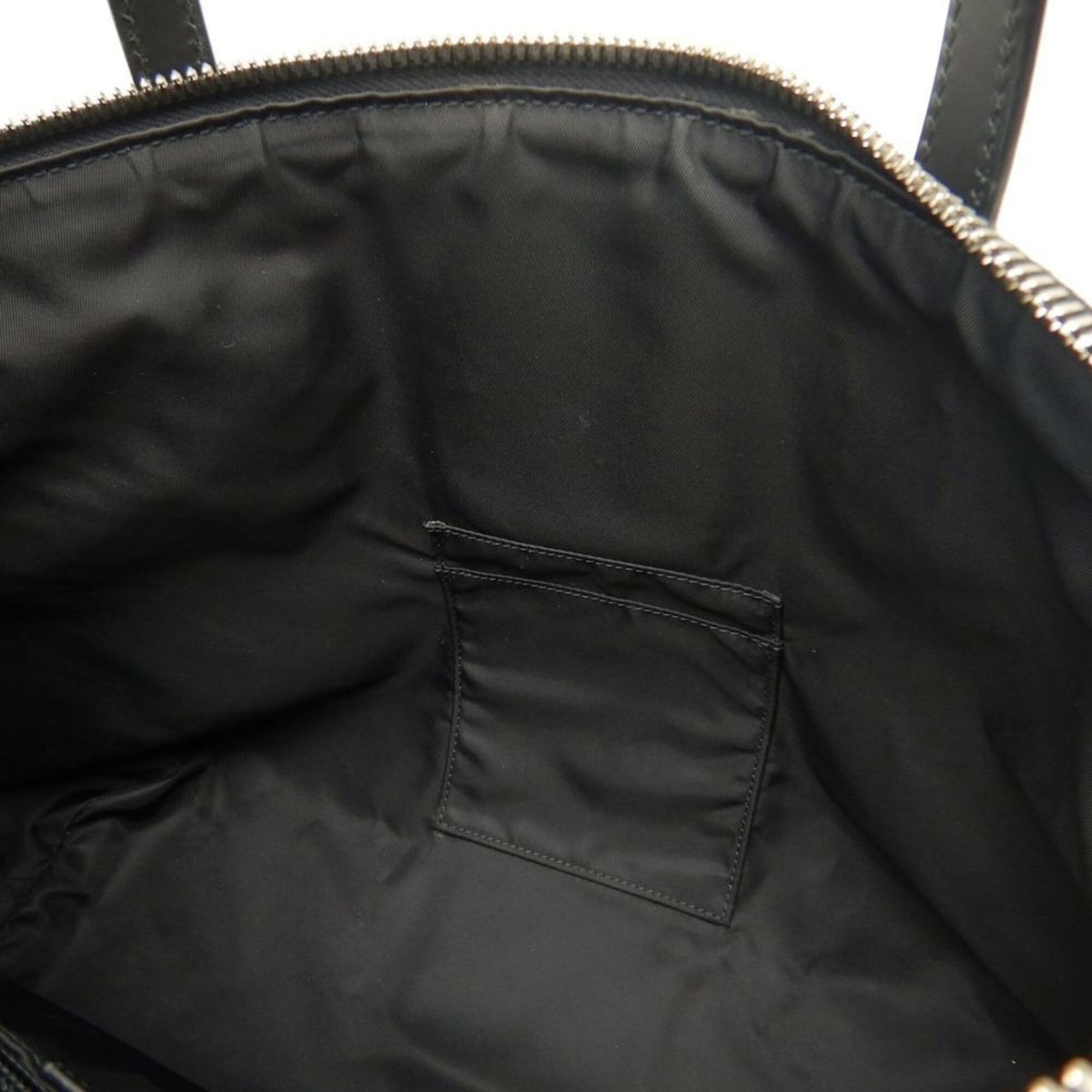 Gucci GUCCI Webbing Line 630923 Tote Bag, Canvas x Leather, Black, Outlet, Women's, Item No. 253792 Size ONE SIZE - 16 Thumbnail