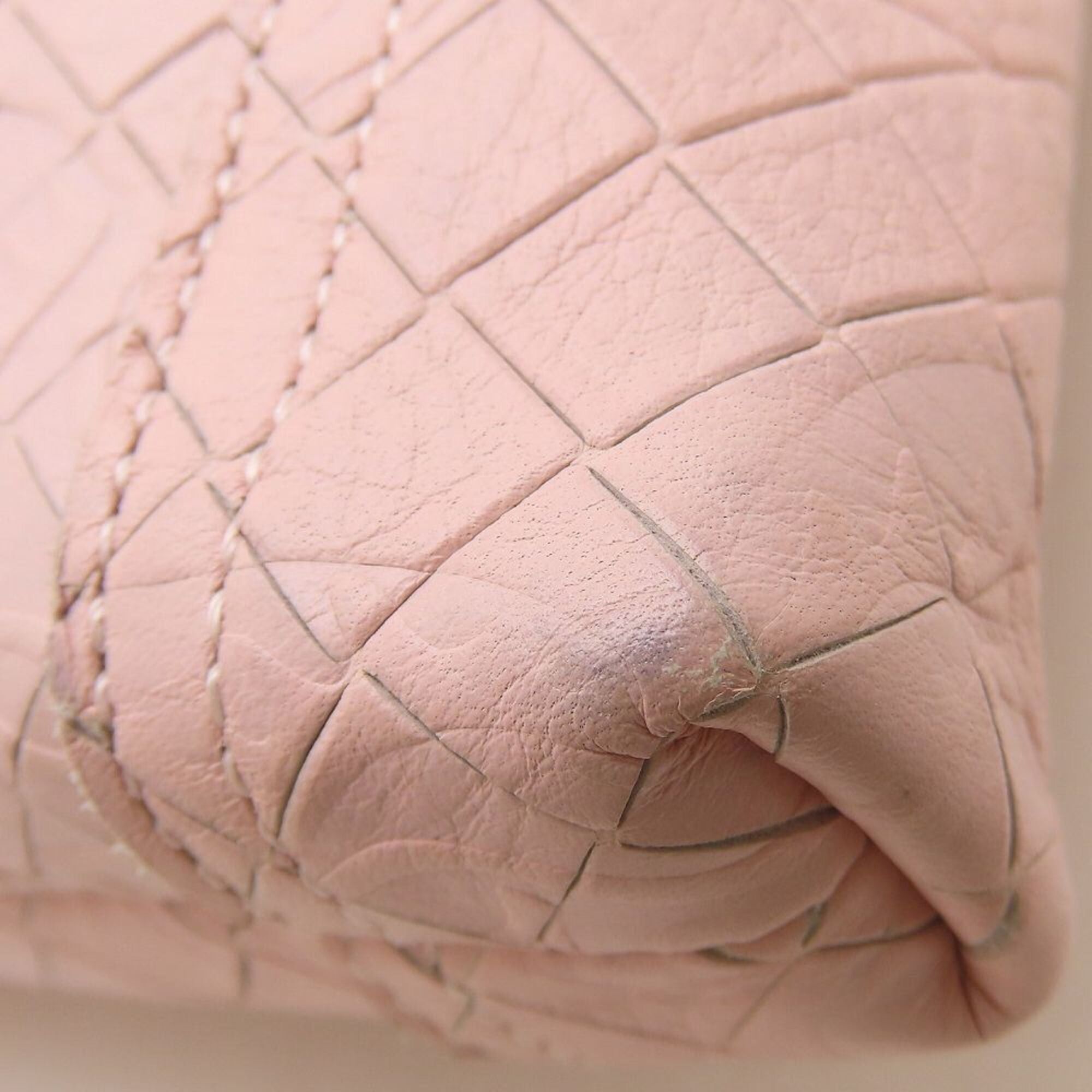 Bottega Veneta BOTTEGA VENETA Intrecciomirage Papillon Shoulder Bag, Leather, Pink, Women's, 353259 Size ONE SIZE - 18 Thumbnail