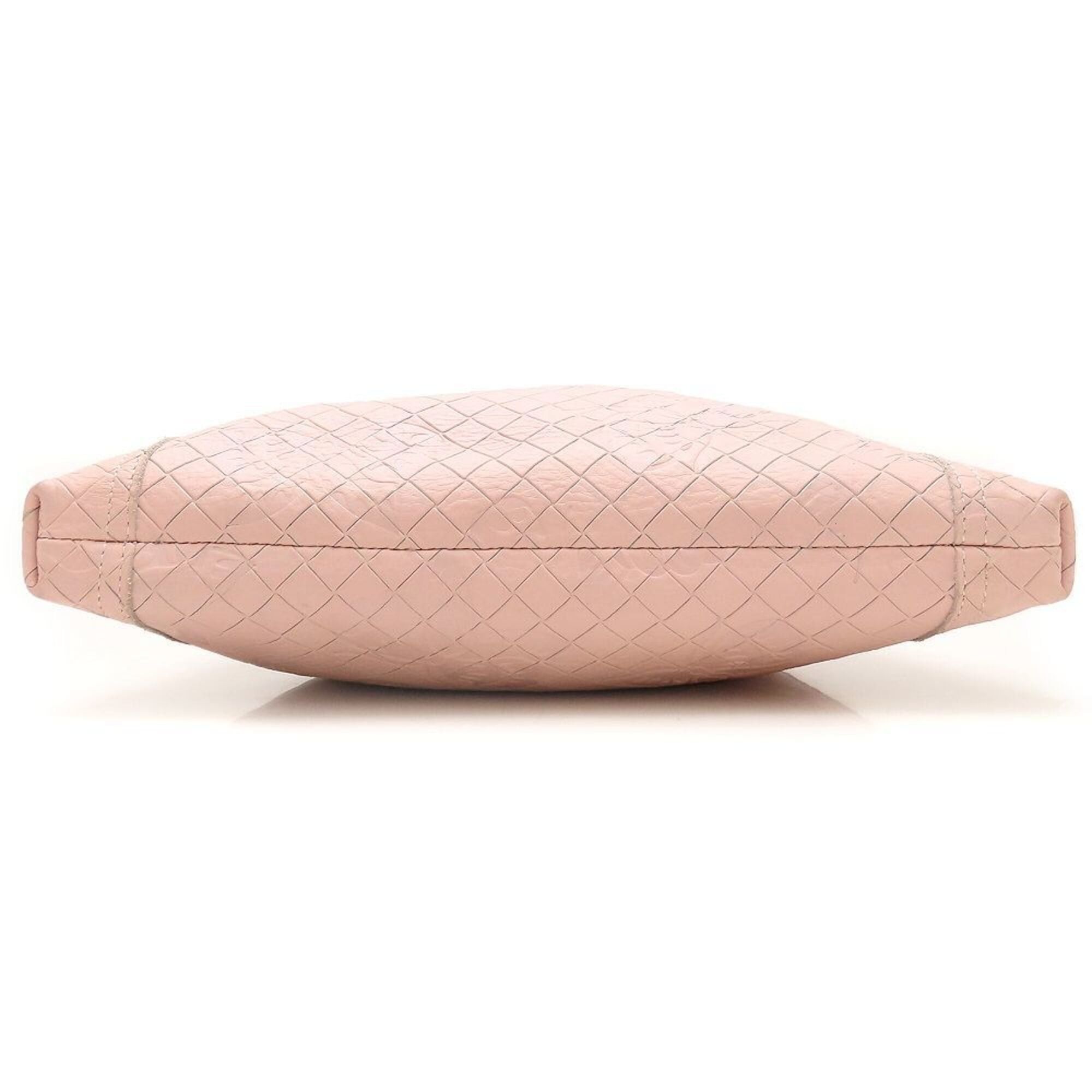 Bottega Veneta BOTTEGA VENETA Intrecciomirage Papillon Shoulder Bag, Leather, Pink, Women's, 353259 Size ONE SIZE - 4 Thumbnail
