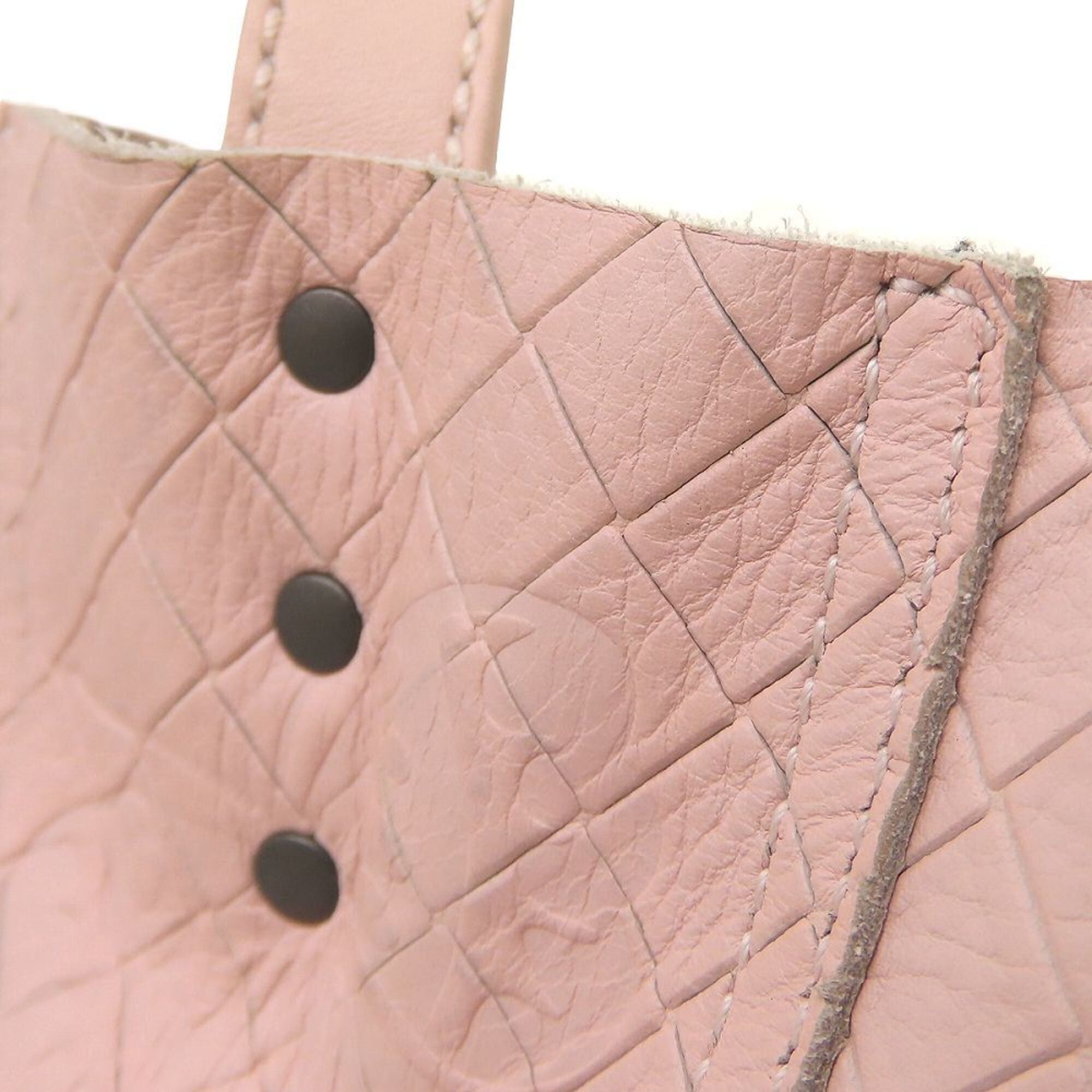Bottega Veneta BOTTEGA VENETA Intrecciomirage Papillon Shoulder Bag, Leather, Pink, Women's, 353259 Size ONE SIZE - 11 Thumbnail