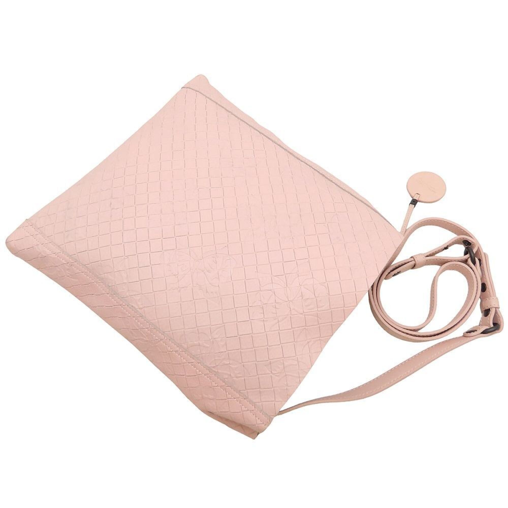 Bottega Veneta BOTTEGA VENETA Intrecciomirage Papillon Shoulder Bag, Leather, Pink, Women's, 353259 Size ONE SIZE - 5 Thumbnail