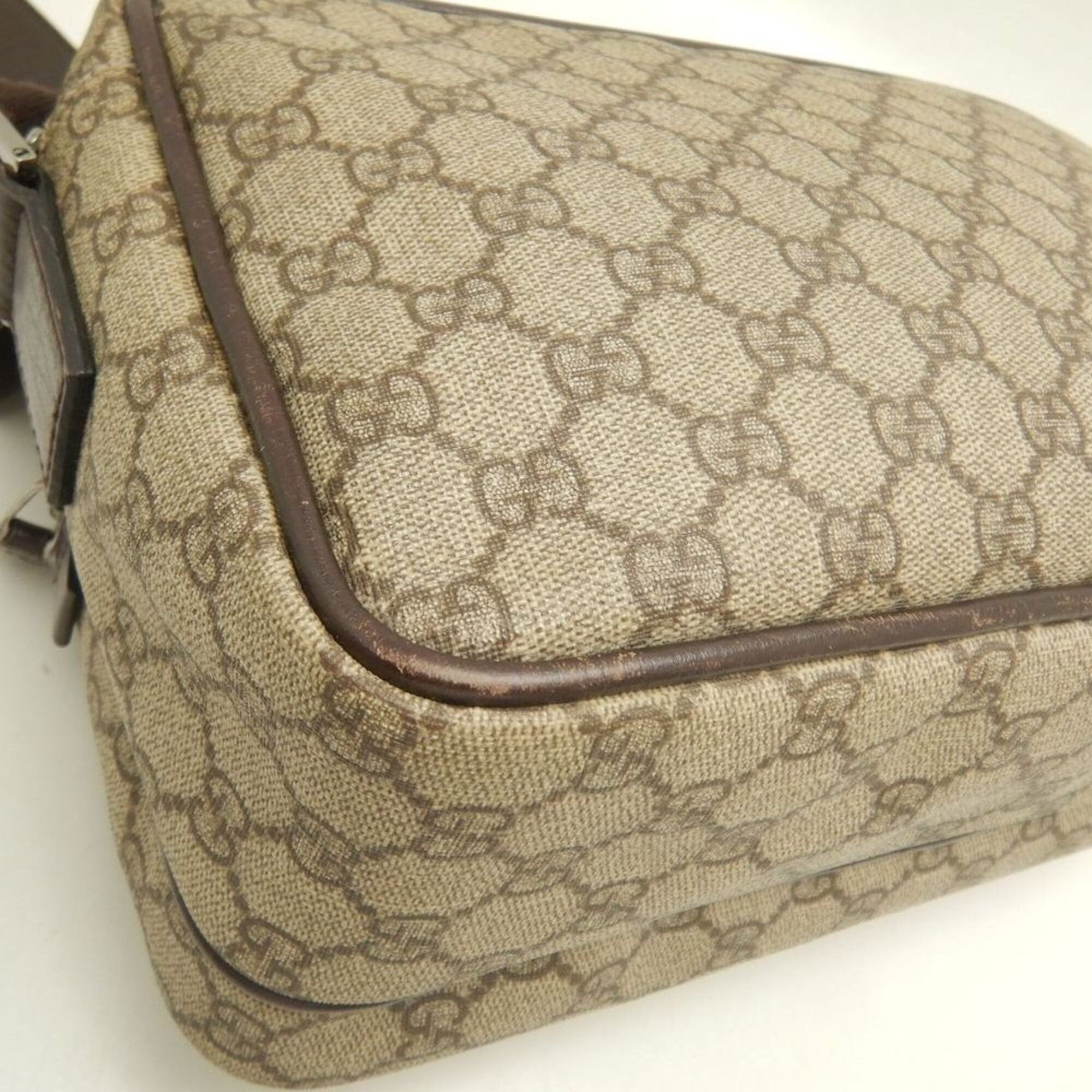 Gucci GUCCI 114531 Shoulder Bag, GG Supreme Canvas, Brown, Women's, 253800 Size ONE SIZE - 16 Thumbnail