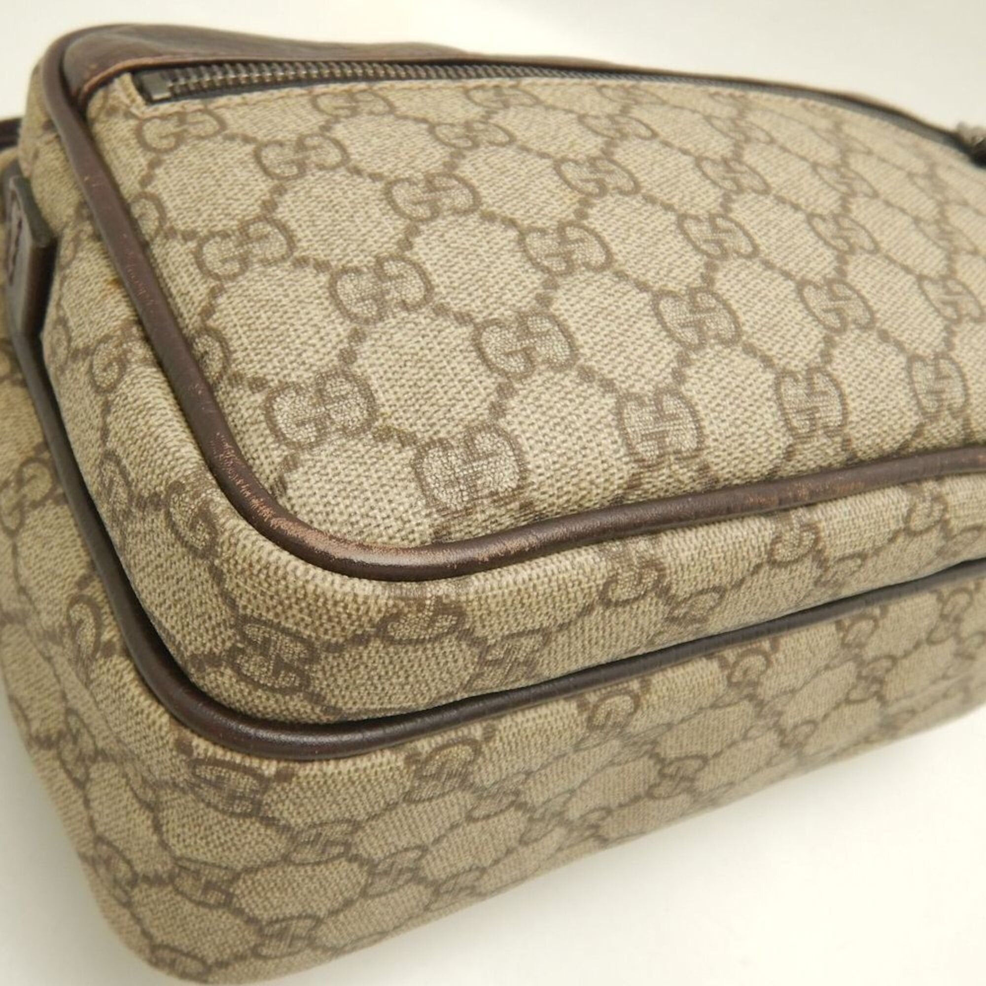 Gucci GUCCI 114531 Shoulder Bag, GG Supreme Canvas, Brown, Women's, 253800 Size ONE SIZE - 14 Thumbnail