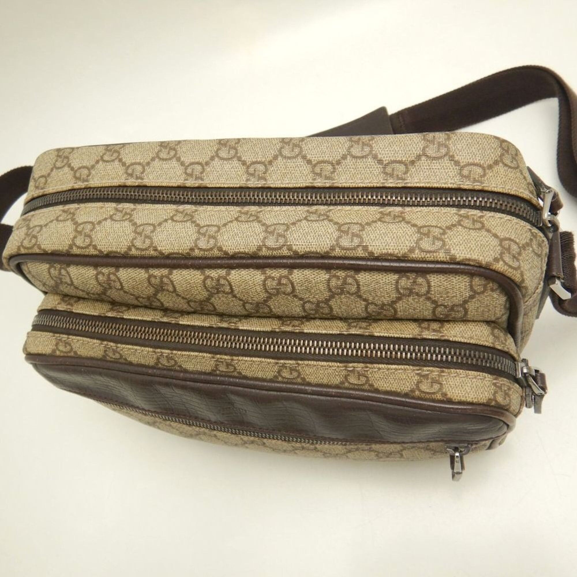 Gucci GUCCI 114531 Shoulder Bag, GG Supreme Canvas, Brown, Women's, 253800 Size ONE SIZE - 7 Thumbnail