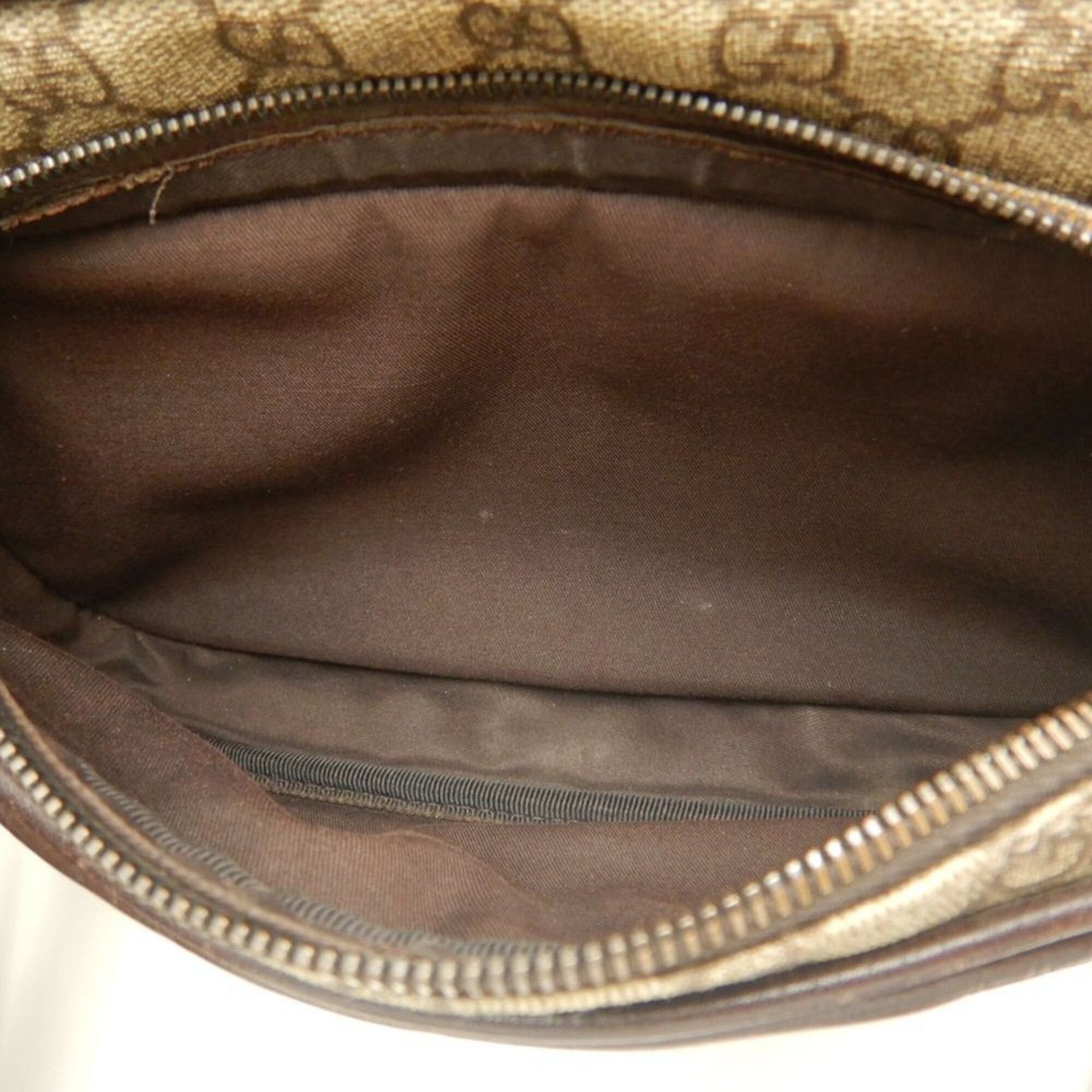 Gucci GUCCI 114531 Shoulder Bag, GG Supreme Canvas, Brown, Women's, 253800 Size ONE SIZE - 18 Thumbnail