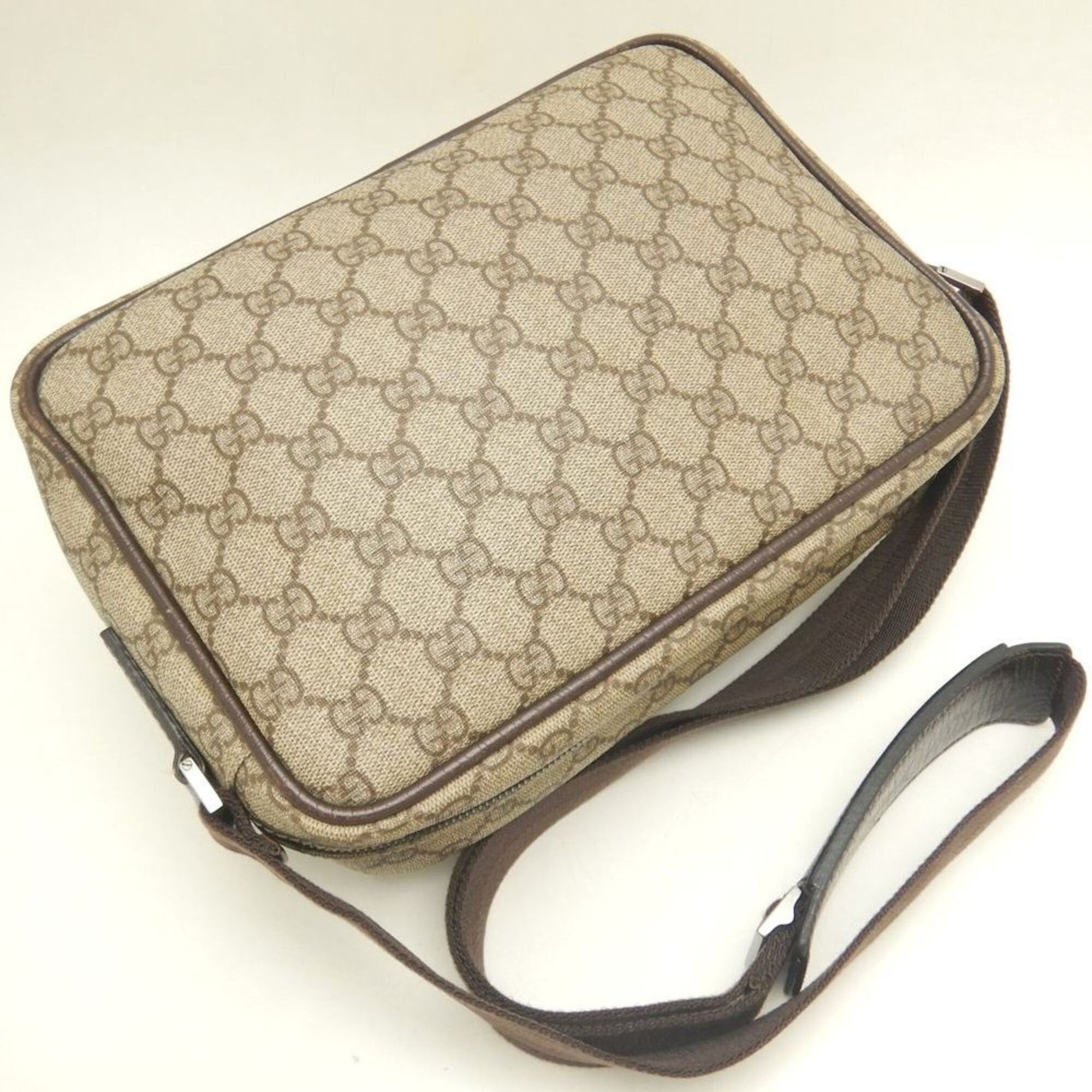 Gucci GUCCI 114531 Shoulder Bag, GG Supreme Canvas, Brown, Women's, 253800 Size ONE SIZE - 3 Thumbnail