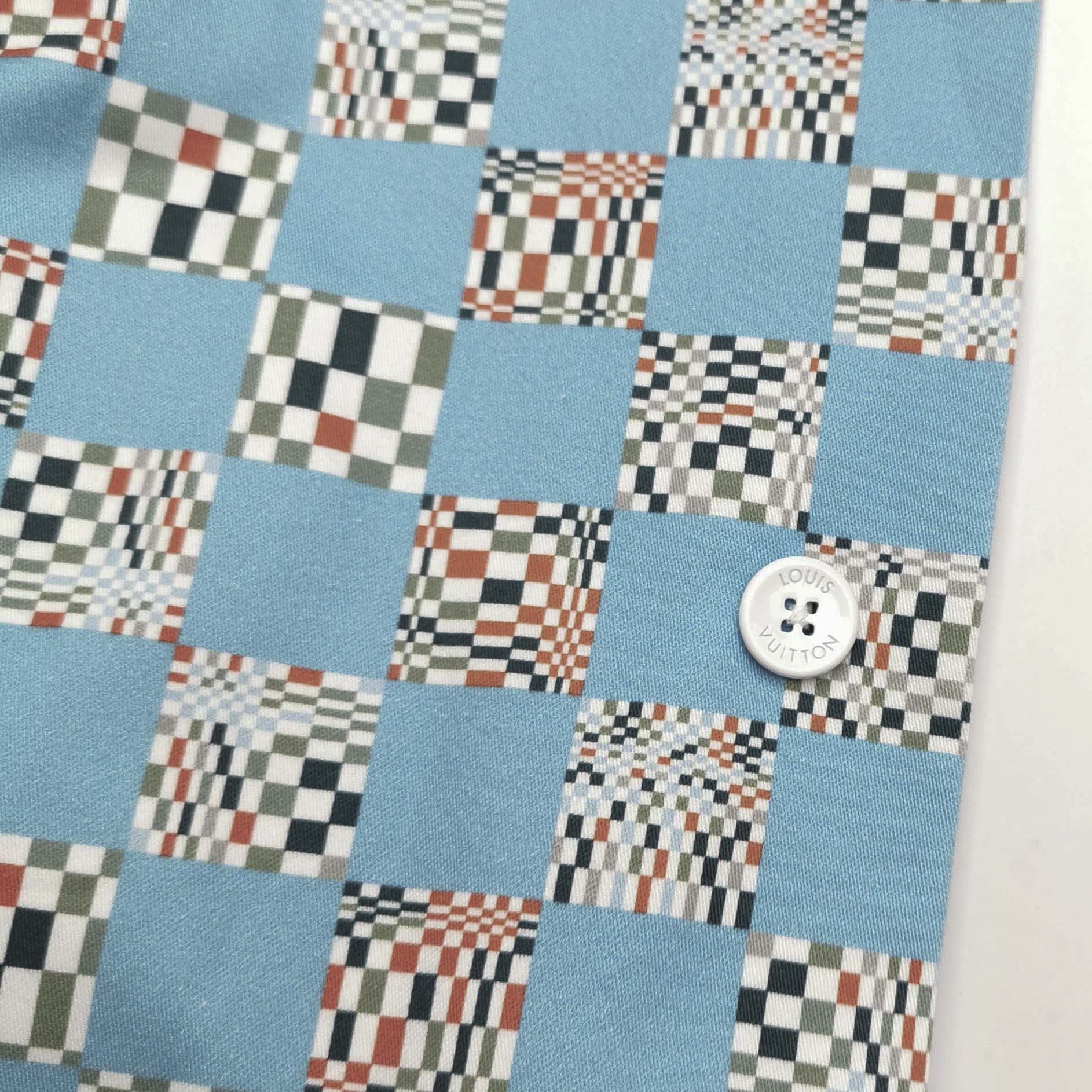 Louis Vuitton Louis Vuitton Men l Button Ups Size US L / EU 52-54 / 3 - 3 Thumbnail