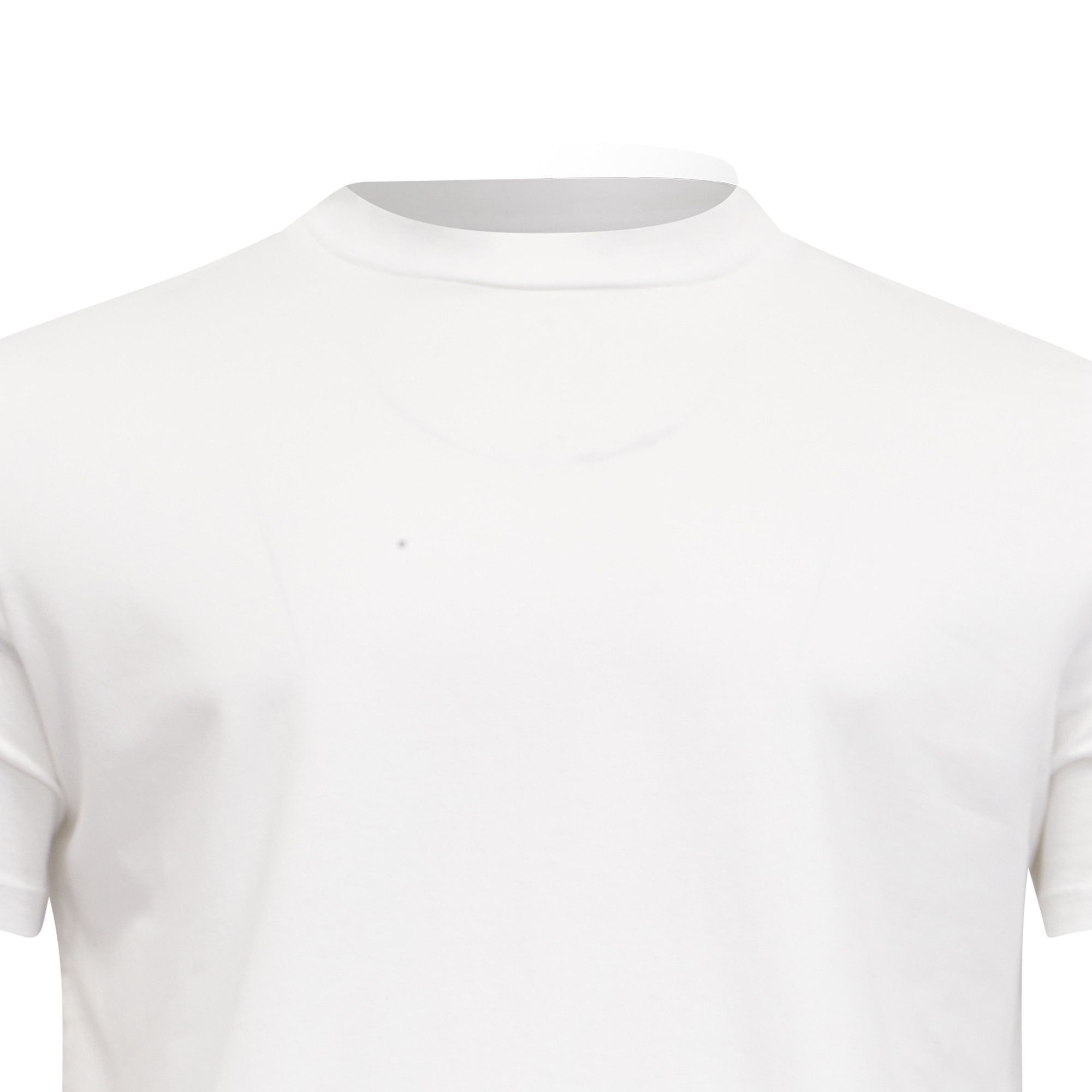 Jil Sander Jil Sander Round Neck T-Shirt in White Cotton Size US XXL / EU 58 / 5 - 2 Thumbnail