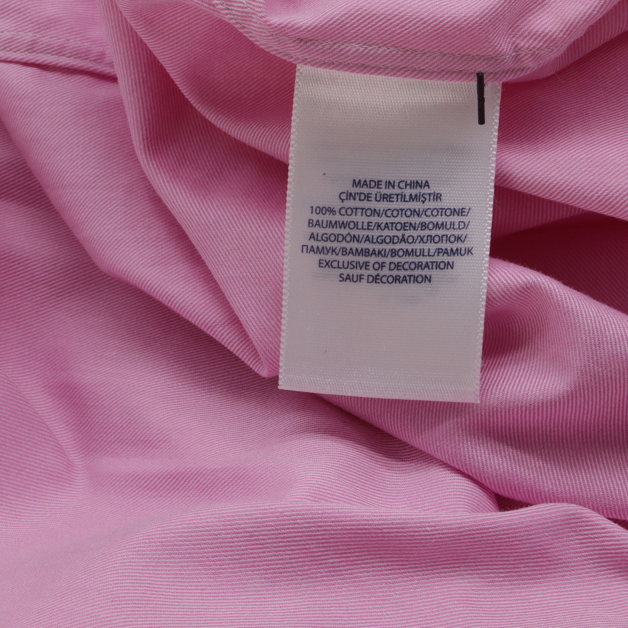 Ralph Lauren Ralph Lauren Slim Fit Button Down Shirt in Pink Cotton Size US M / EU 48-50 / 2 - 6 Thumbnail