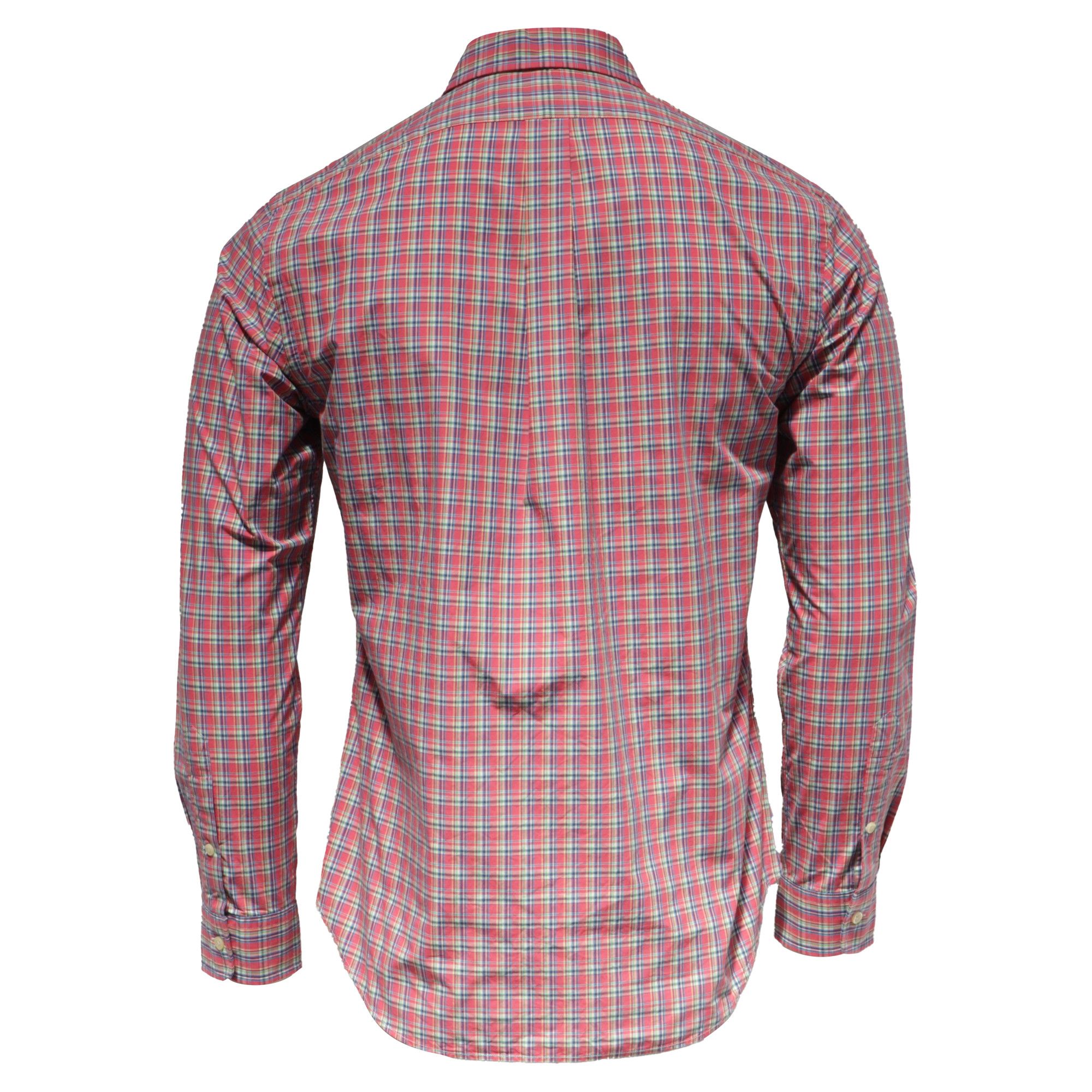 Ralph Lauren Ralph Lauren Slim Fit Checked Shirt in Red Cotton Size US M / EU 48-50 / 2 - 4 Thumbnail