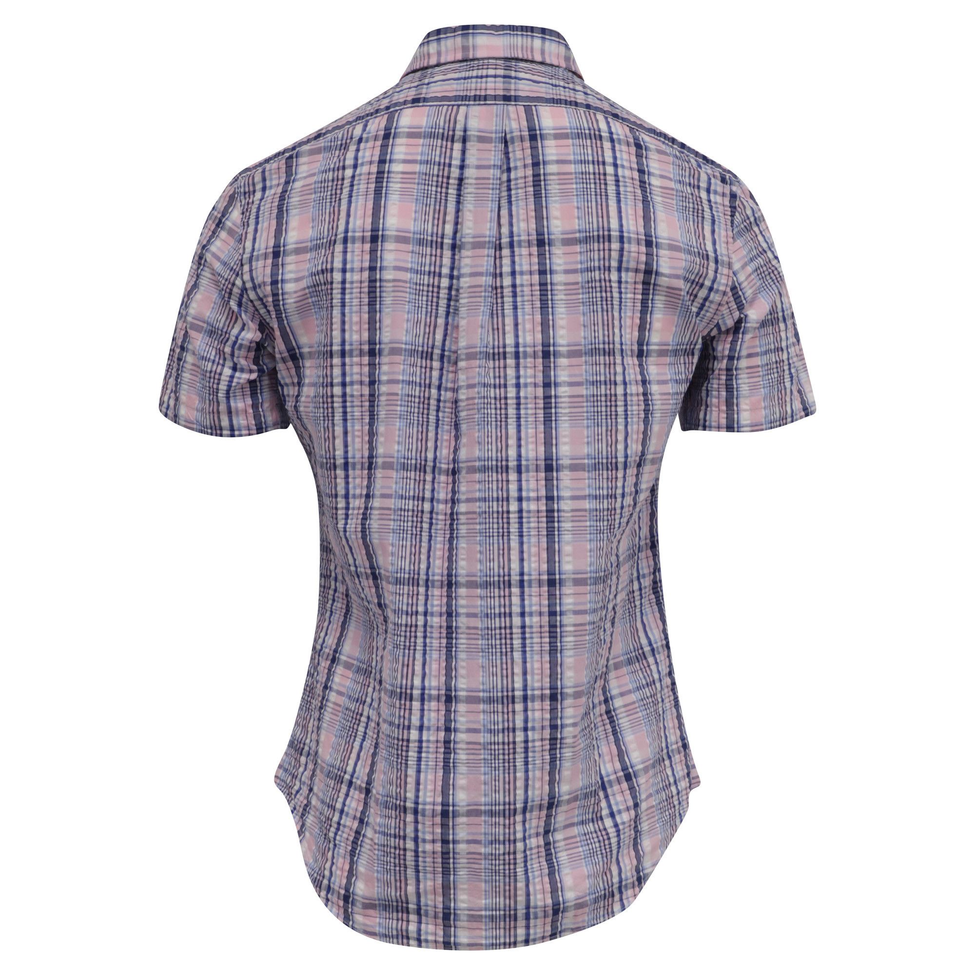 Ralph Lauren Ralph Lauren Plaid Button-Down Short Sleeve Shirt in Multico Size US M / EU 48-50 / 2 - 4 Thumbnail