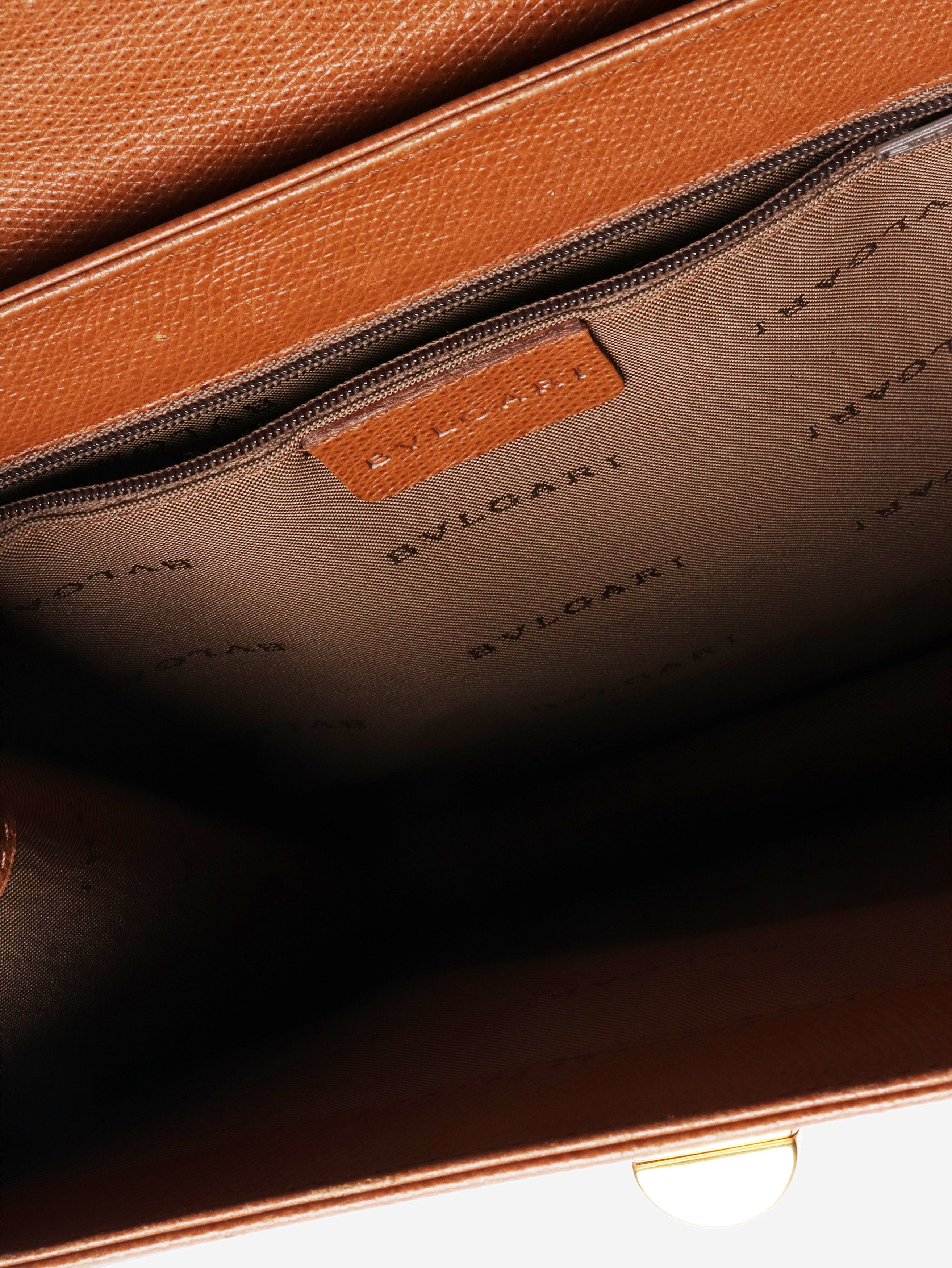 Bvlgari Brown vintage shoulder bag Size ONE SIZE - 8 Thumbnail