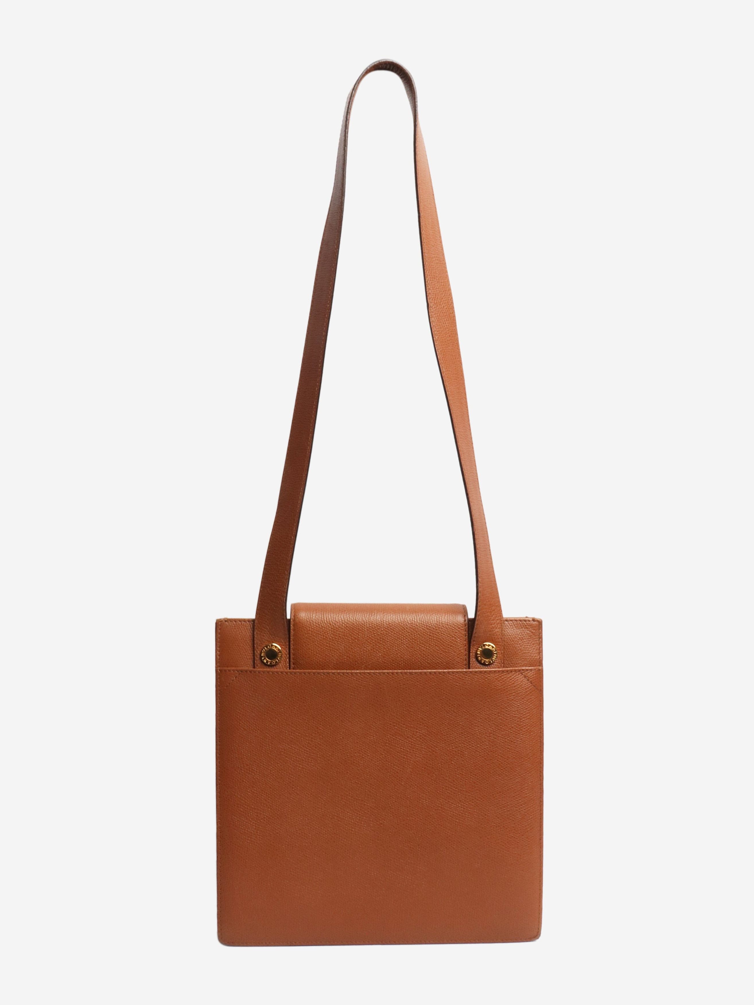 Bvlgari Brown vintage shoulder bag Size ONE SIZE - 3 Thumbnail