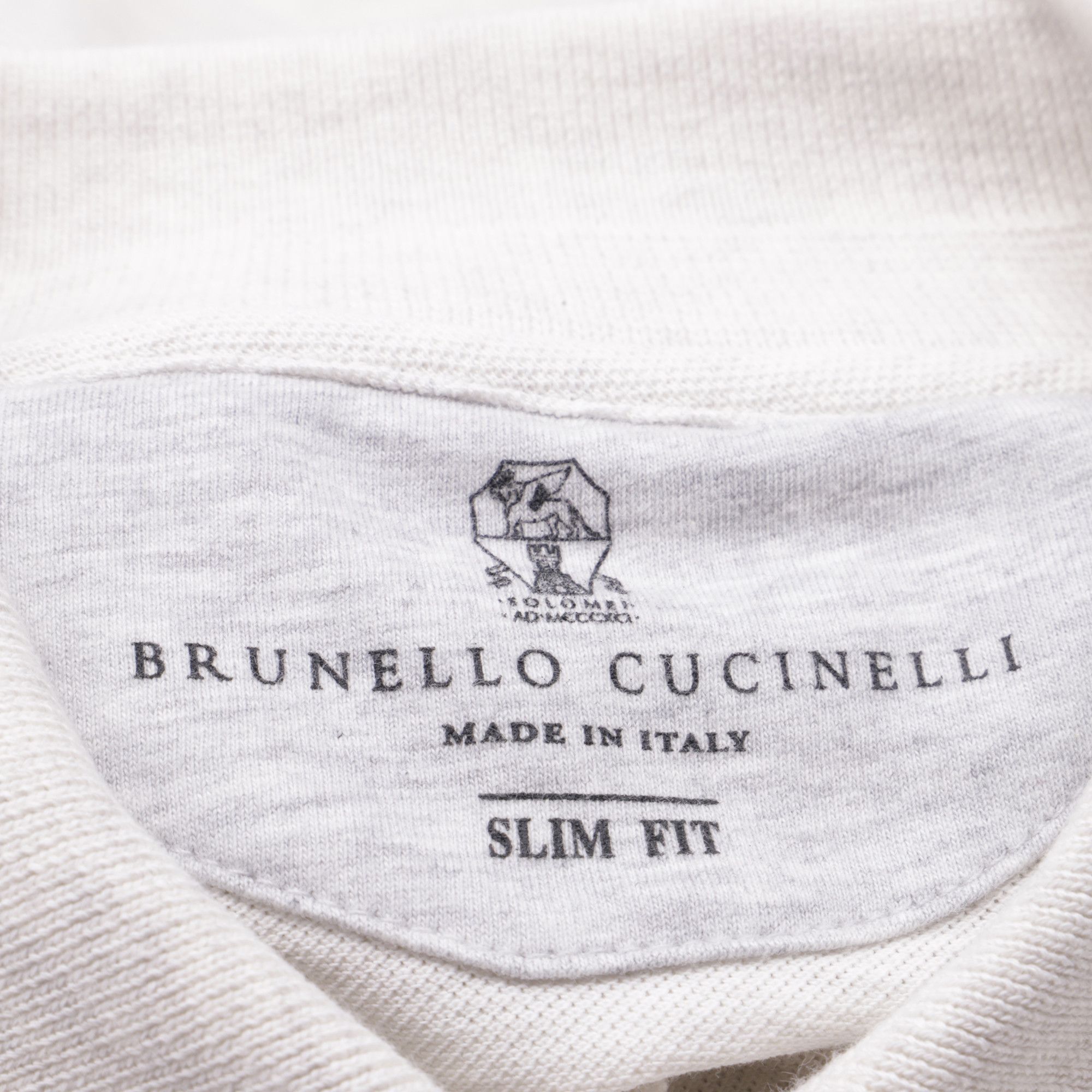 Brunello Cucinelli Brunello Cucinelli Short Sleeve Polo Shirt in White Cotton Size US XS / EU 42 / 0 - 4 Thumbnail