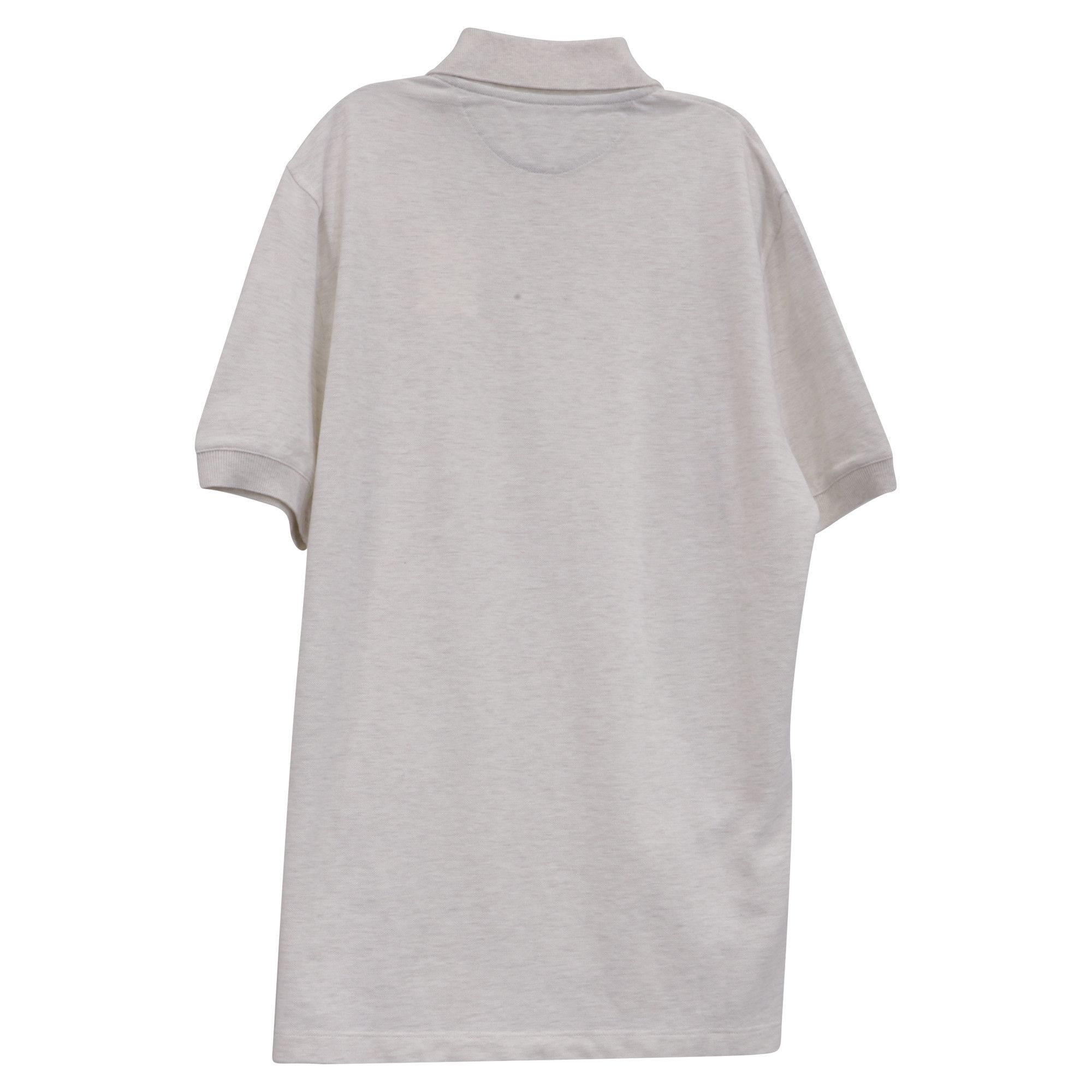 Brunello Cucinelli Brunello Cucinelli Short Sleeve Polo Shirt in White Cotton Size US XS / EU 42 / 0 - 3 Thumbnail