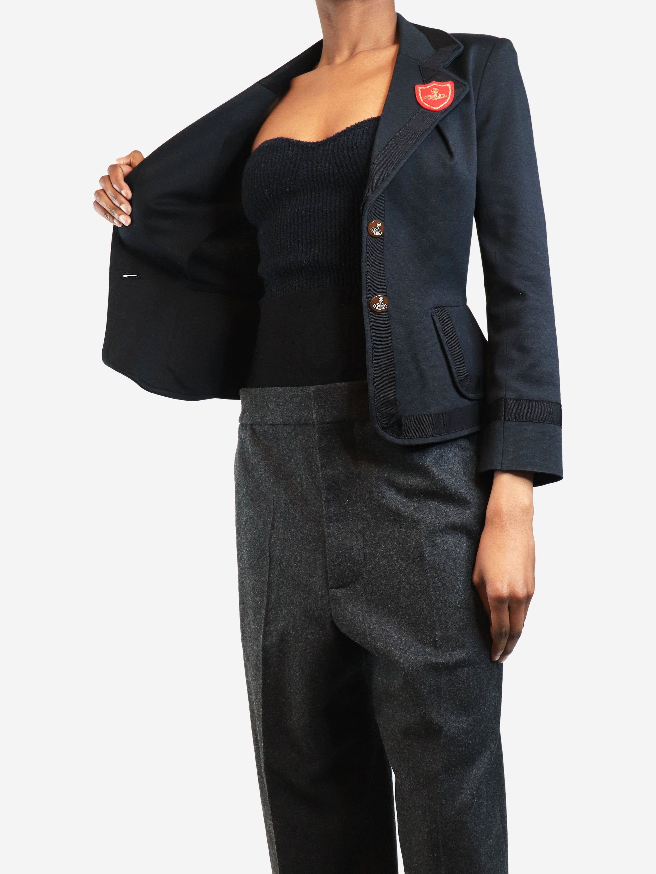 Other Black vintage fitted school blazer - UK 6 Size XS / US 0-2 / IT 36-38 - 3 Thumbnail